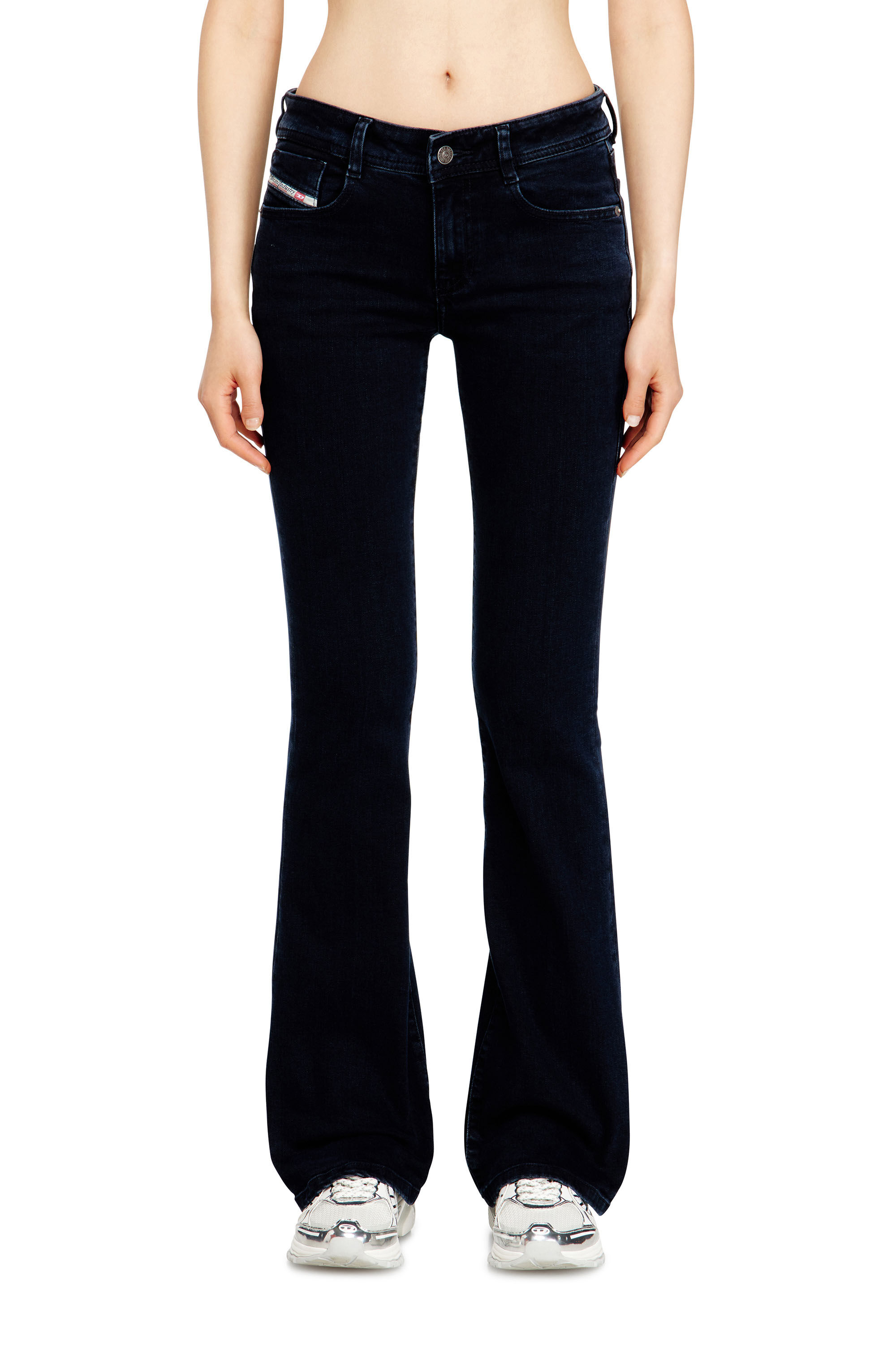 Diesel - Bootcut Jeans 1969 D-Ebbey 0KBBG Mujer, Negro - 2