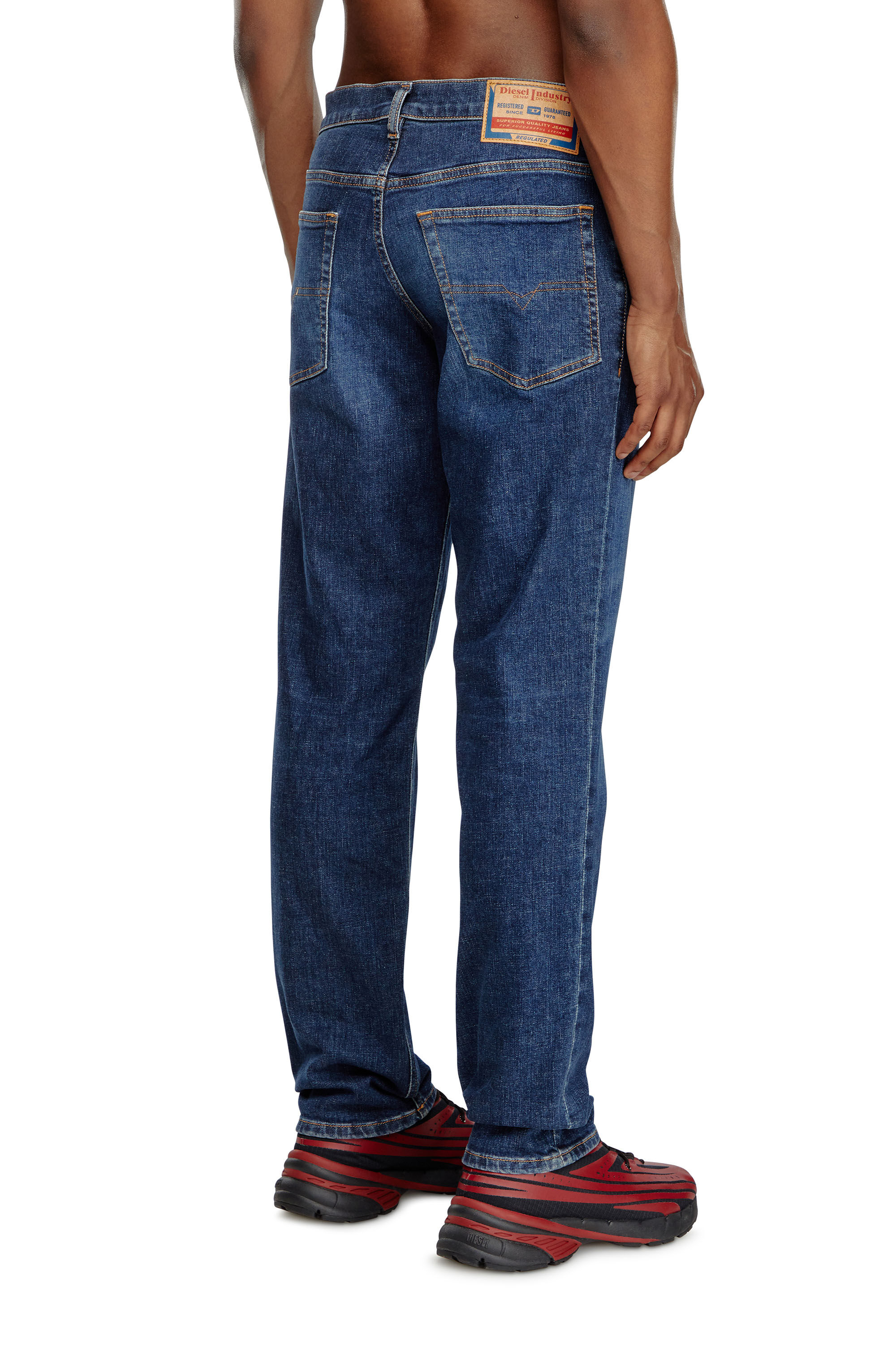 Diesel - Man Tapered Jeans 2023 D-Finitive 09J47, Dark Blue - Image 4