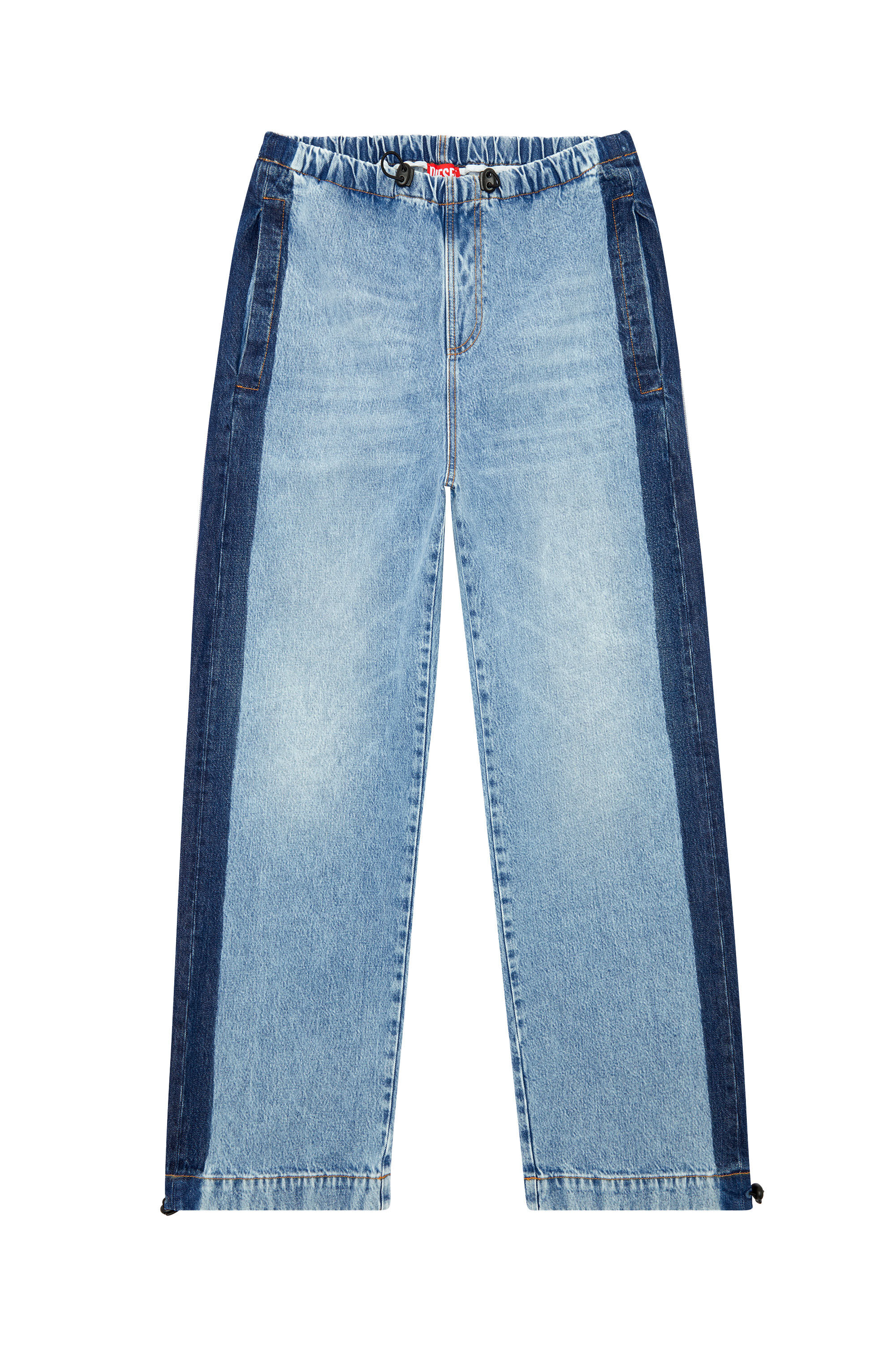 Diesel - Straight Jeans D-Martial 0GHAC, Azul Claro - Image 2