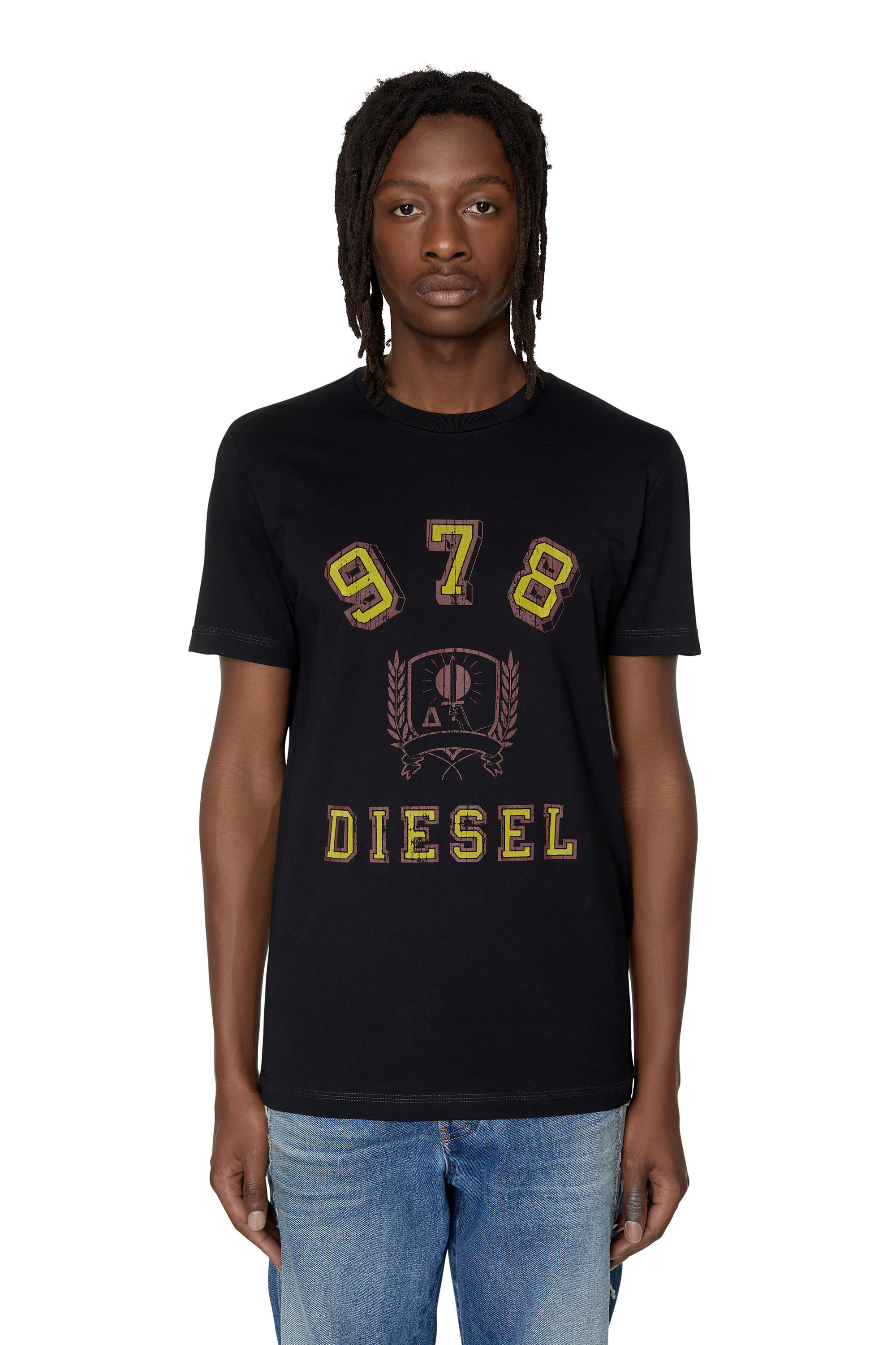 Diesel - T-DIEGOR-E11, Negro - Image 3