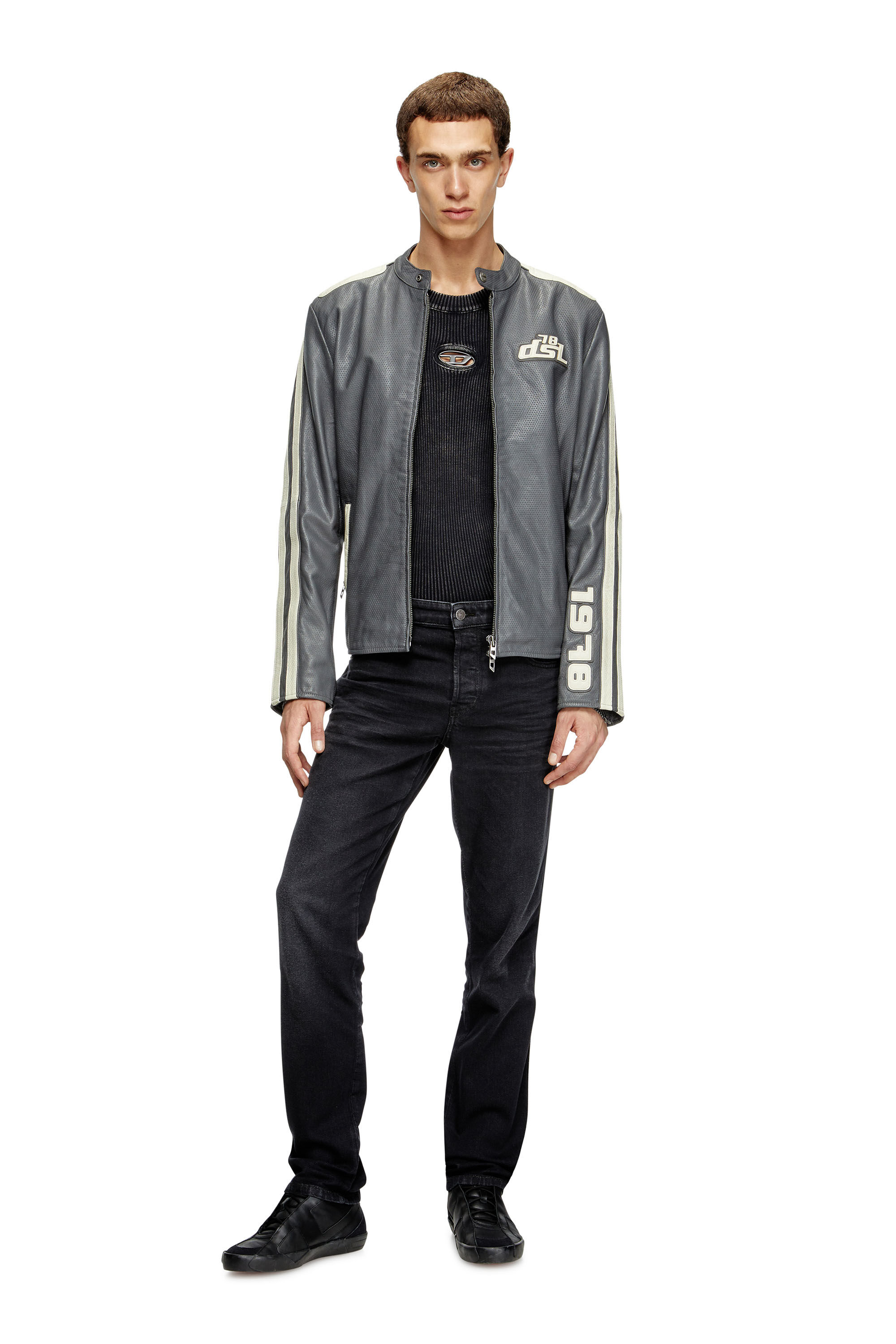 Diesel - Slim Jeans 1993 D-Vyl 0DBEG Hombre, Negro/Gris oscuro - 1