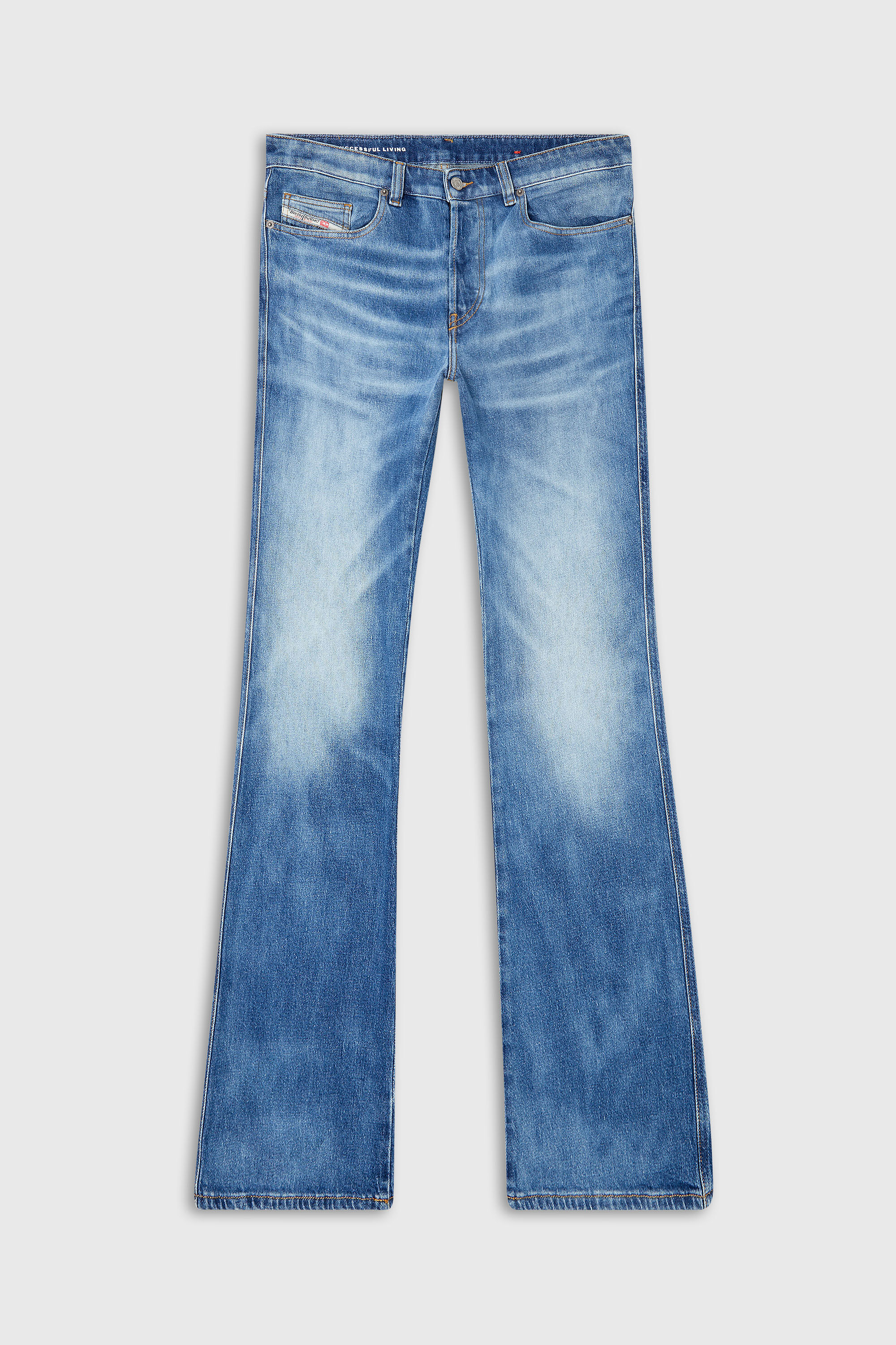Diesel - Bootcut Jeans 1998 D-Buck 09L19 Hombre, Azul medio - 4