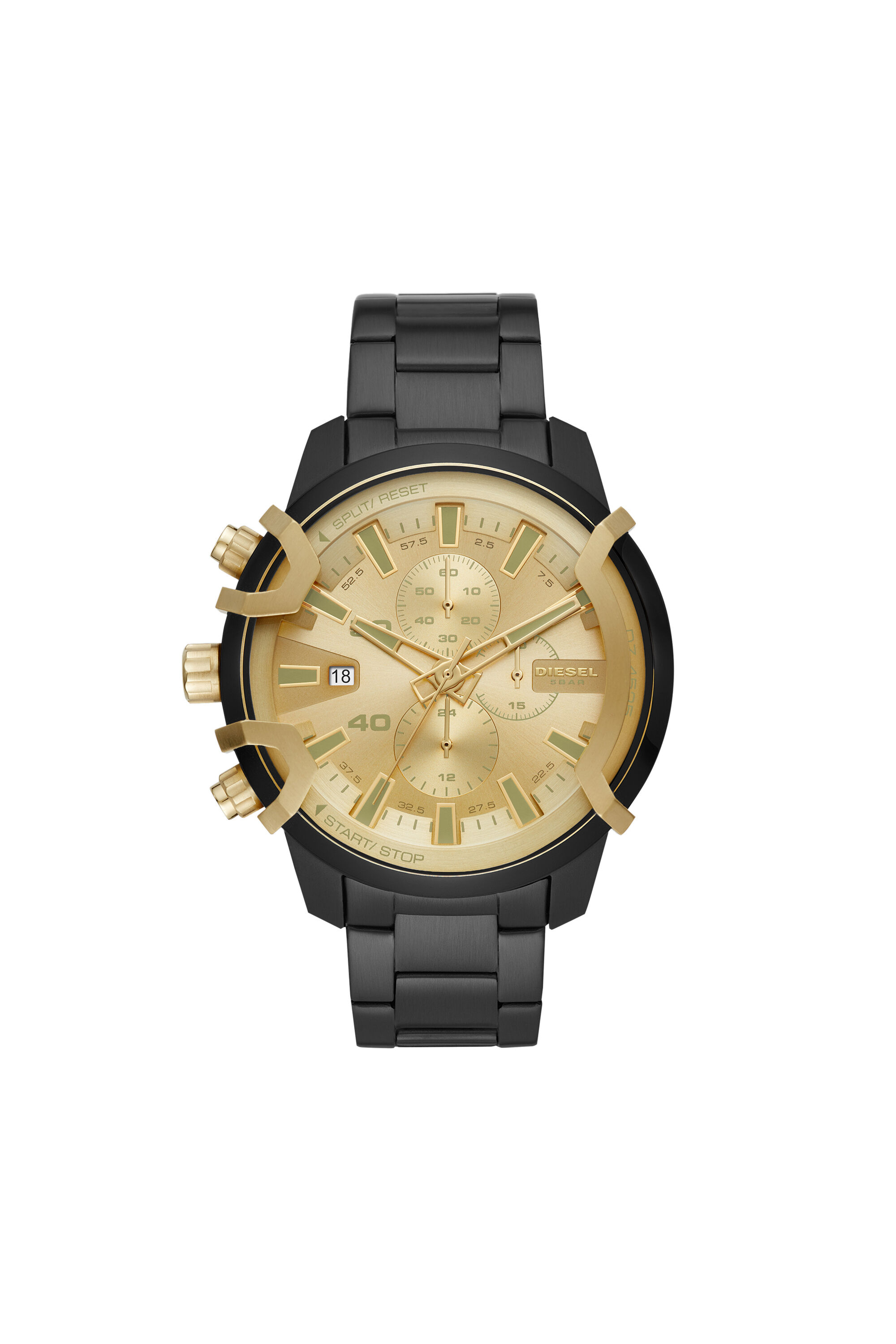 Reloj diesel outlet negro precio