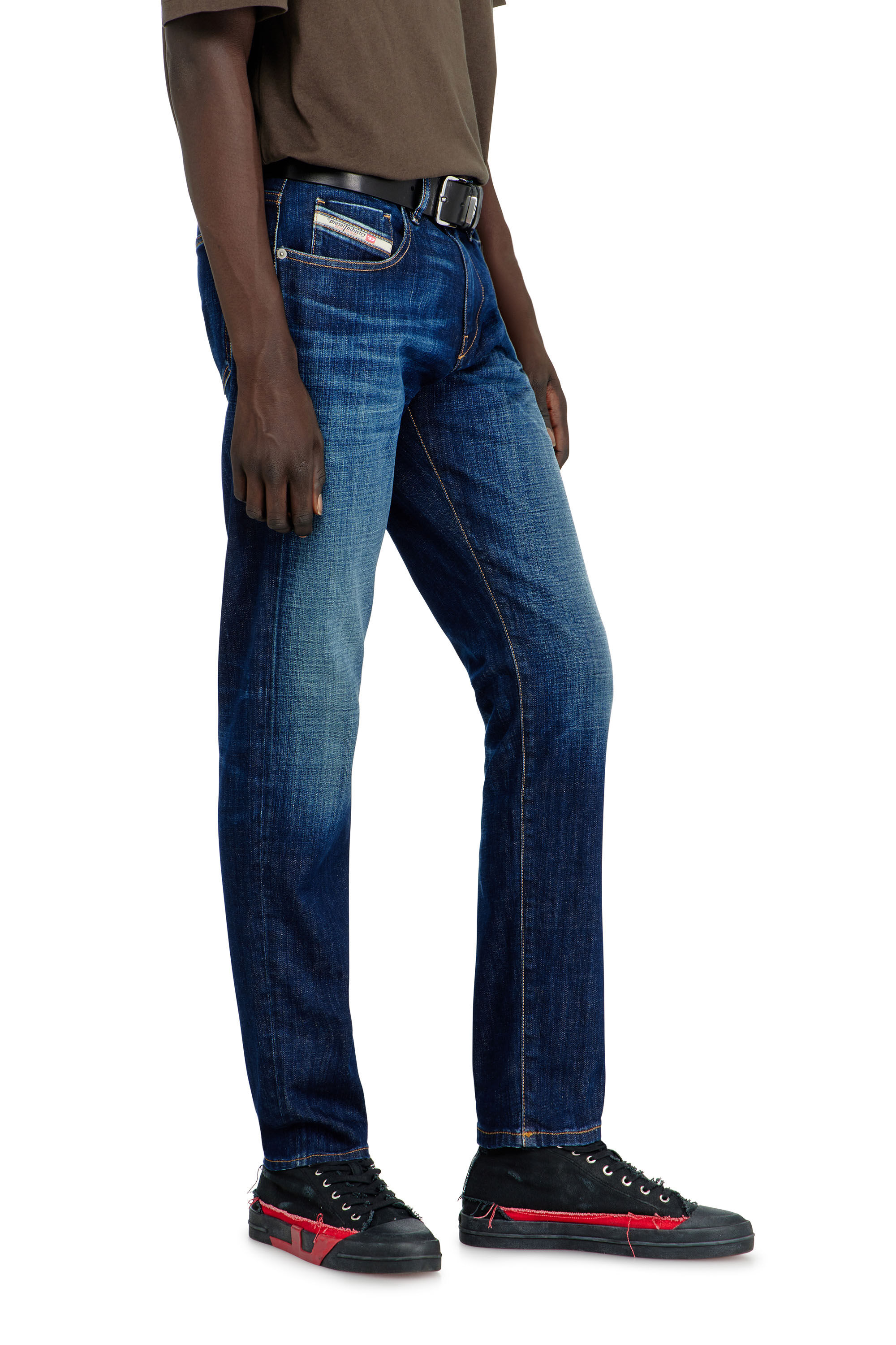 Diesel - Slim Jeans 2019 D-Strukt 09L61 Hombre, Azul medio - 7
