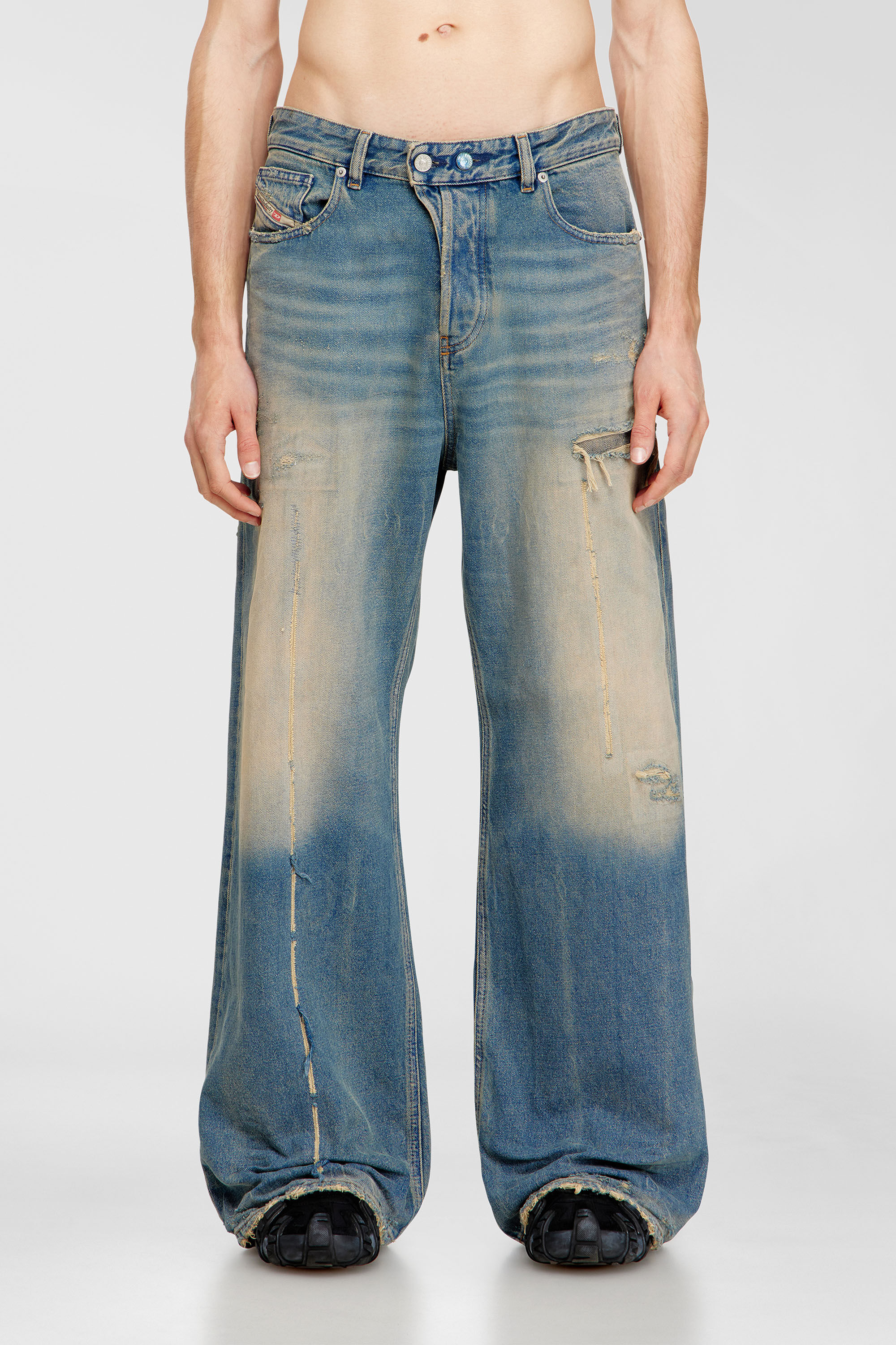 Diesel - Relaxed Jeans 1996 D-Sire 09N29 Unisex, Azul medio - 4