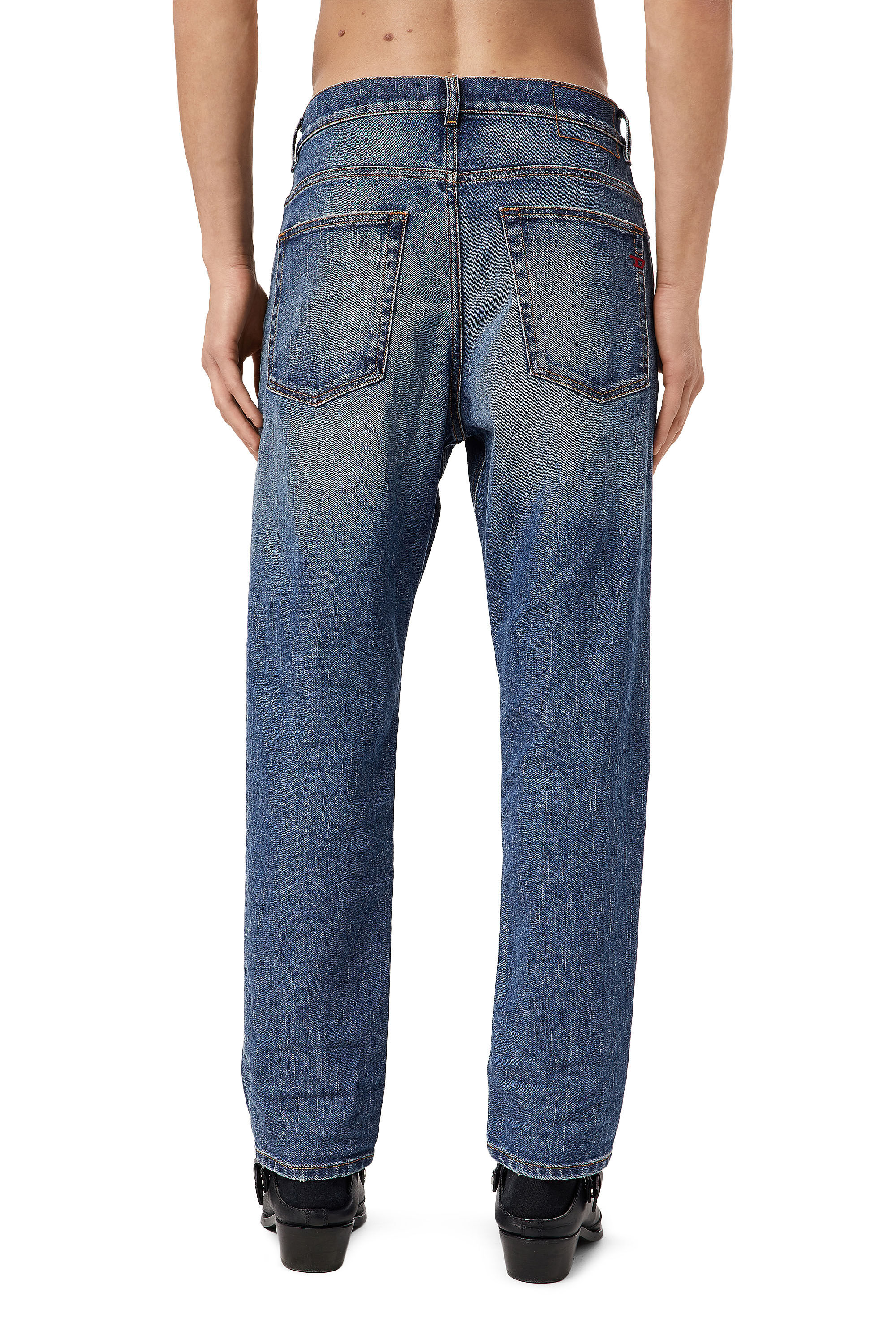 Diesel - 2005 D-FINING 09C61 Tapered Jeans, Azul medio - Image 4