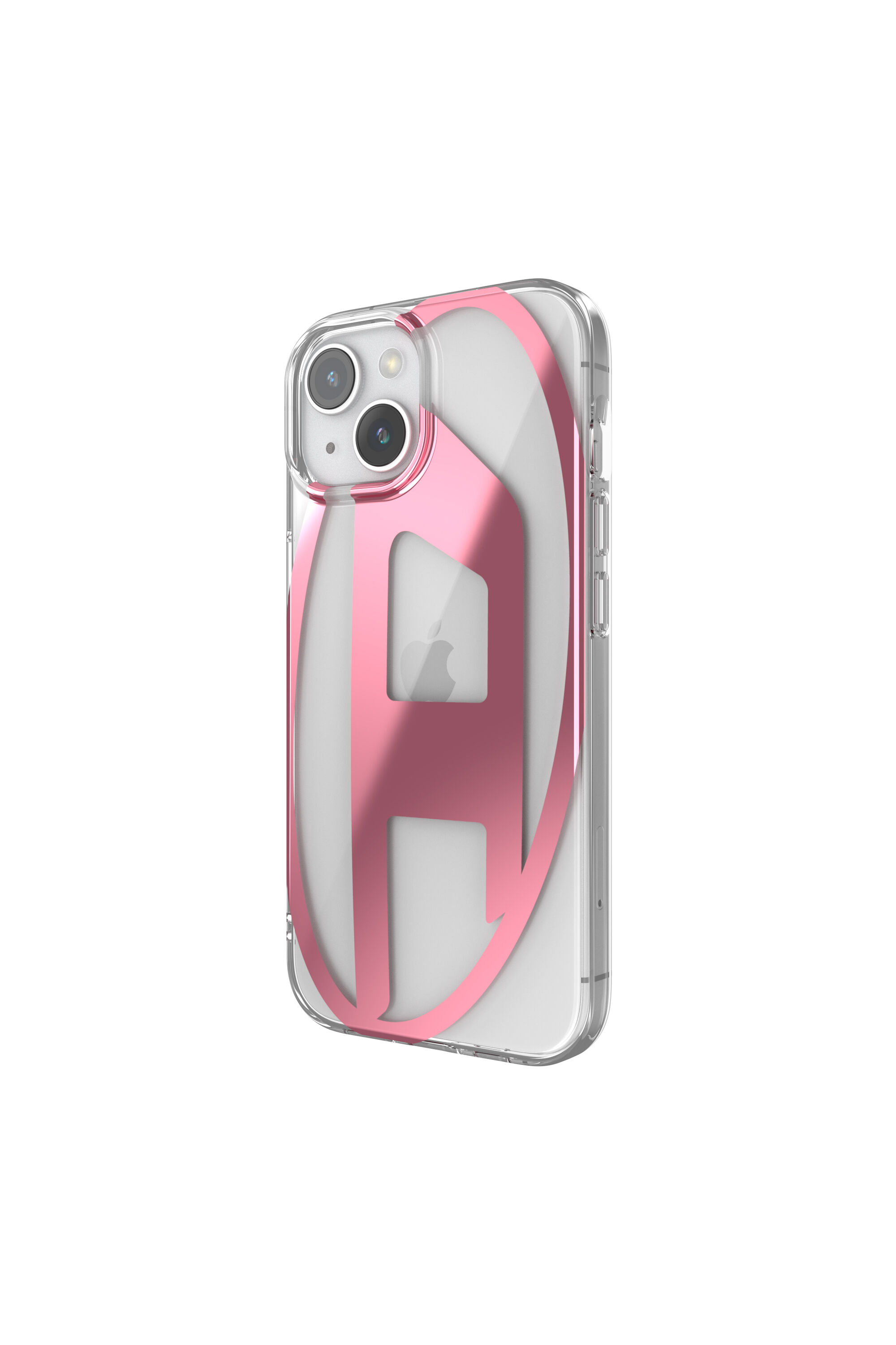 Diesel - 54109 MOULDED CASE, Funda Oval D iP15 Unisex in Rosa - 4