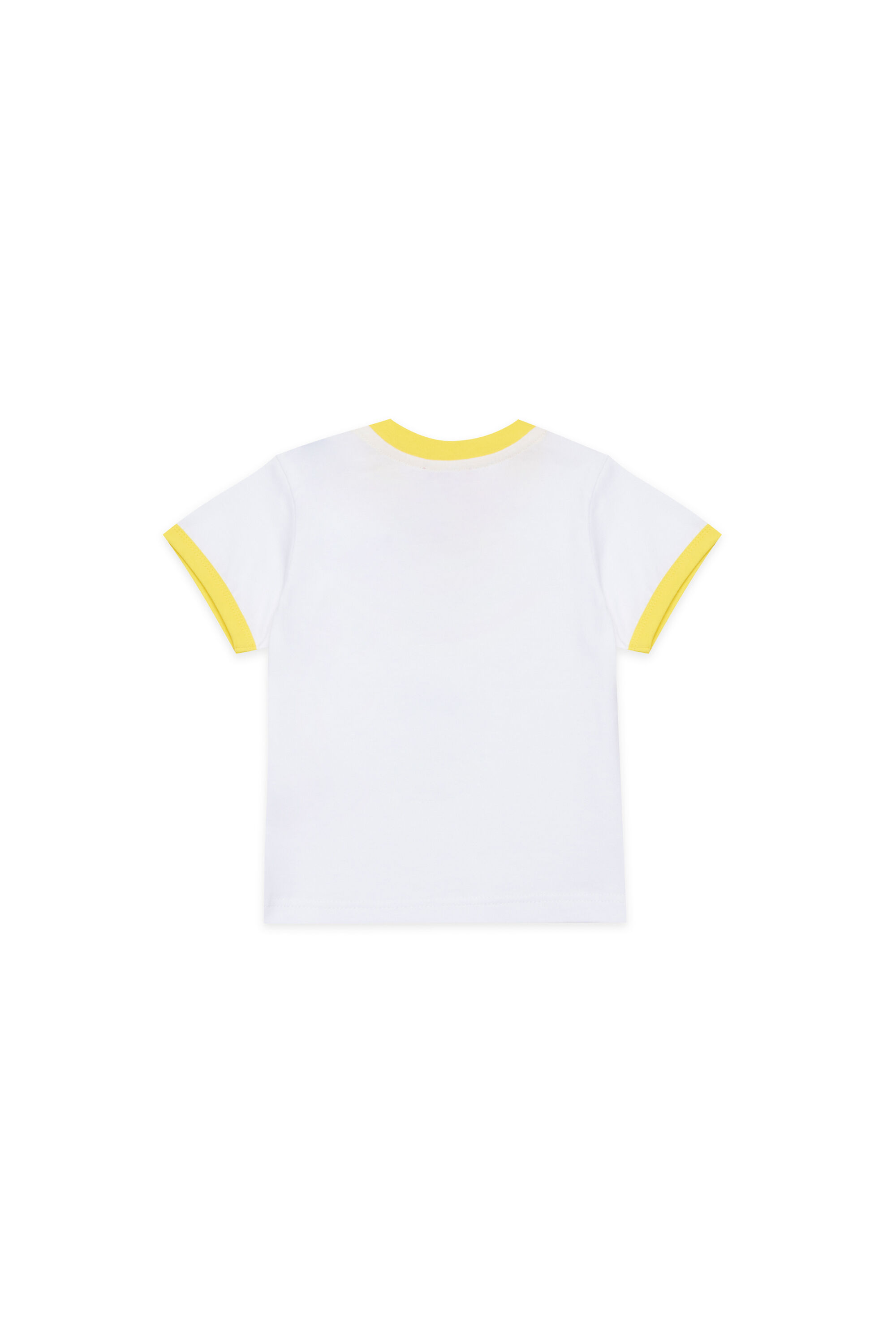 Diesel - MTIRULB, Camiseta Ring con logotipo alien&iacute;gena multicolor Hombre in Blanco - 2