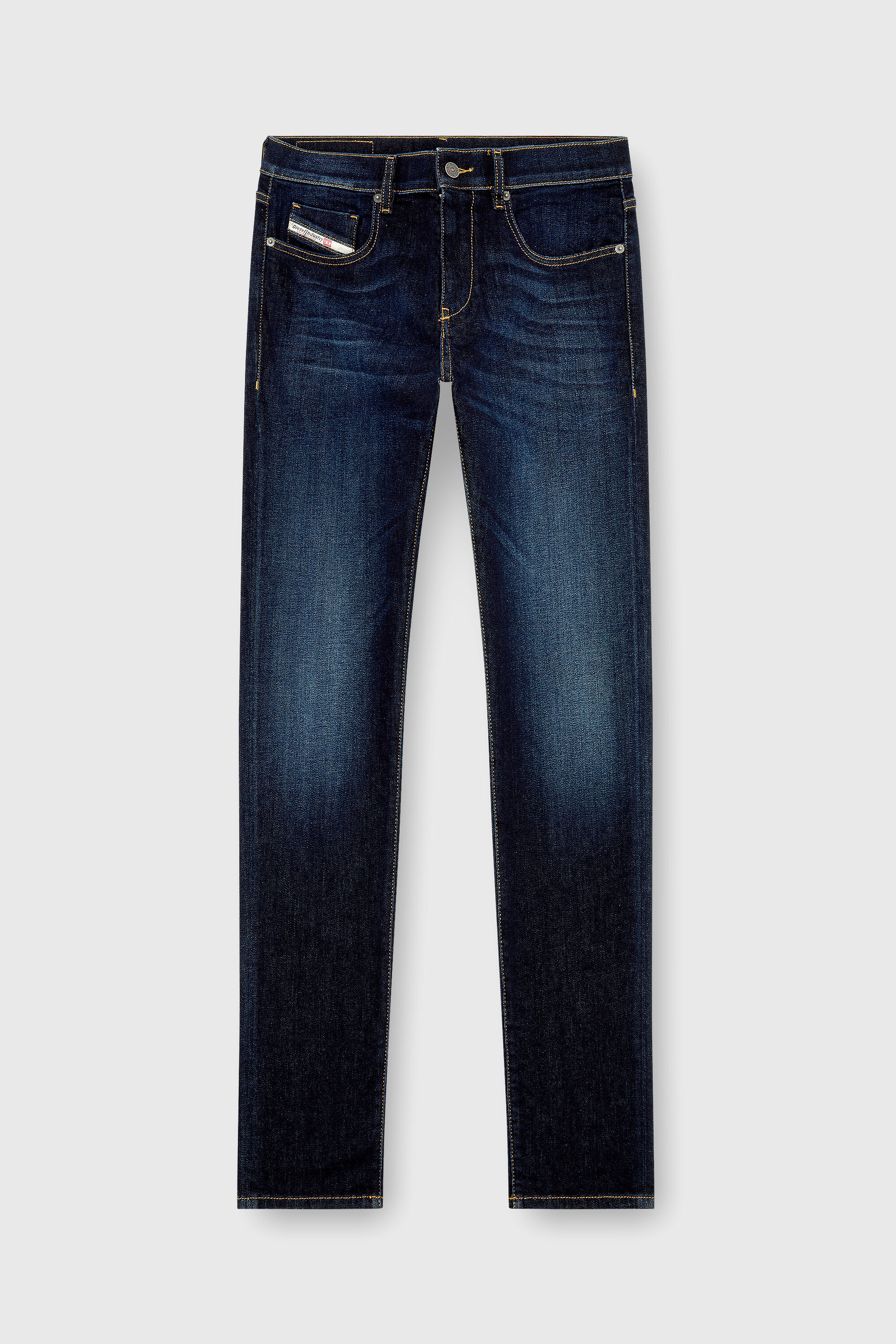Diesel - Slim Jeans 2019 D-Strukt 009ZS Hombre, Azul Oscuro - 4