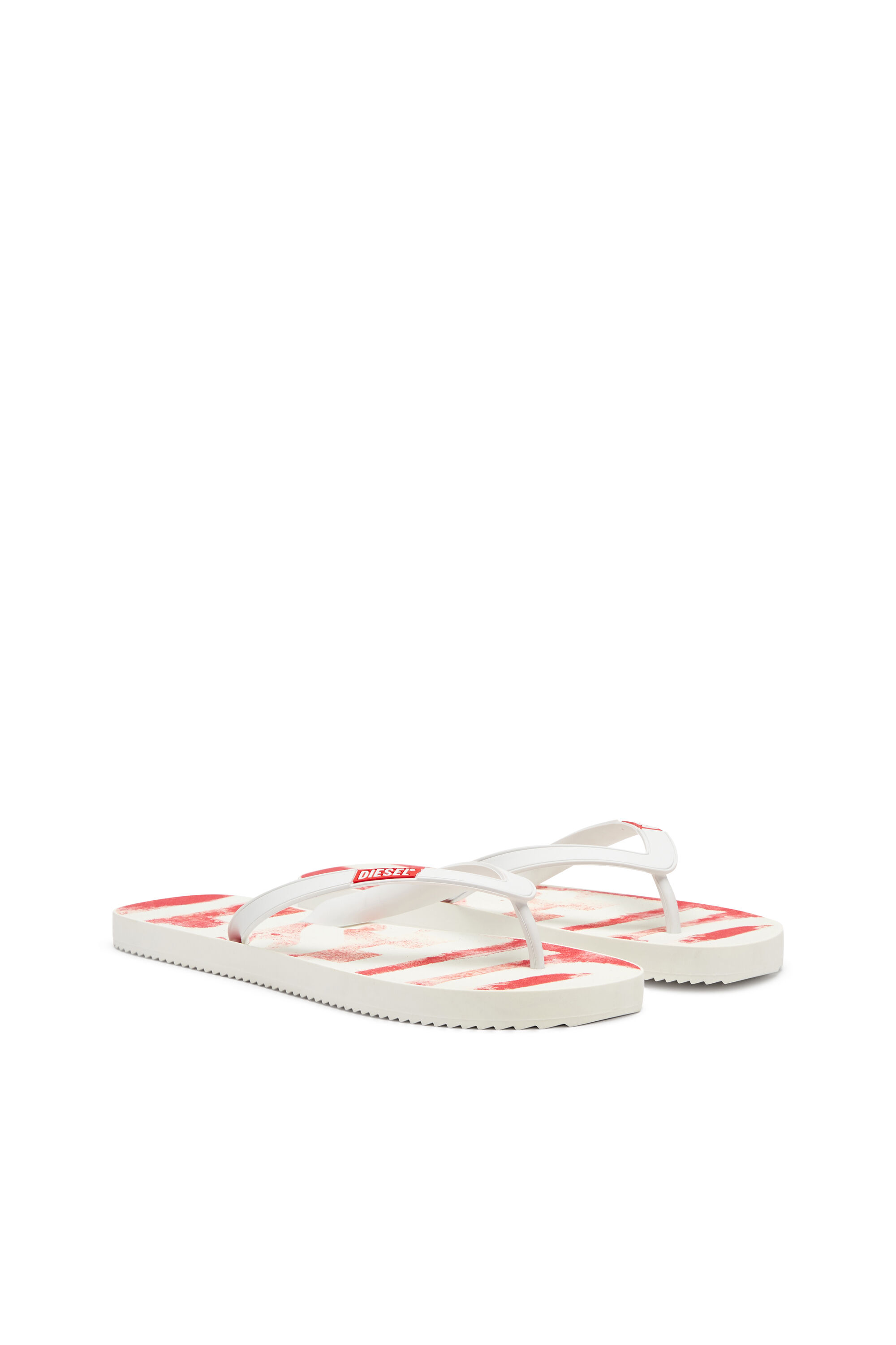 Diesel - SA-RIO, Sa-Rio-Chancletas de goma con logotipo de grafiti Hombre in Multicolor - 2