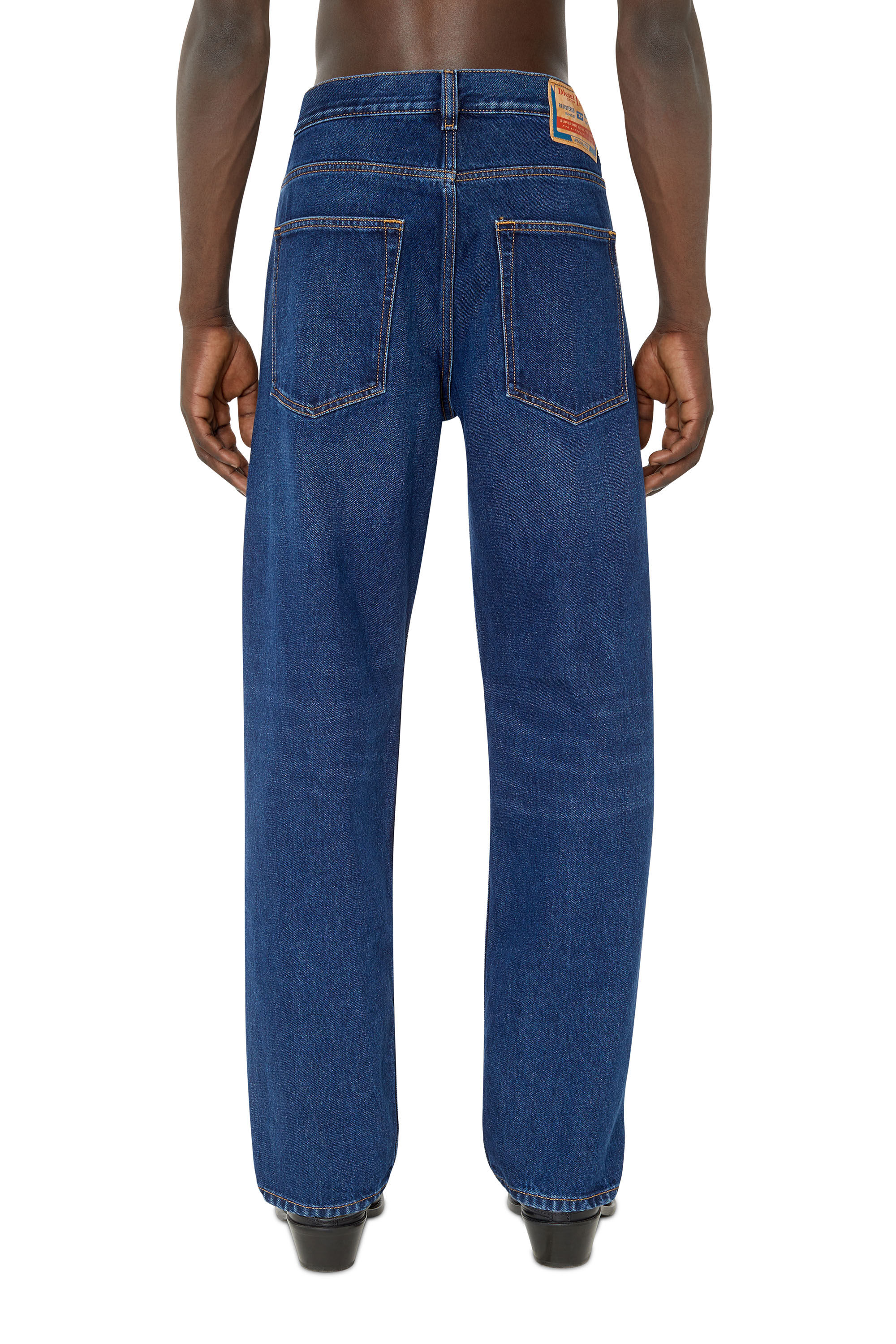 Diesel - 2010 D-Macs 007E6 Straight Jeans, Azul Oscuro - Image 4