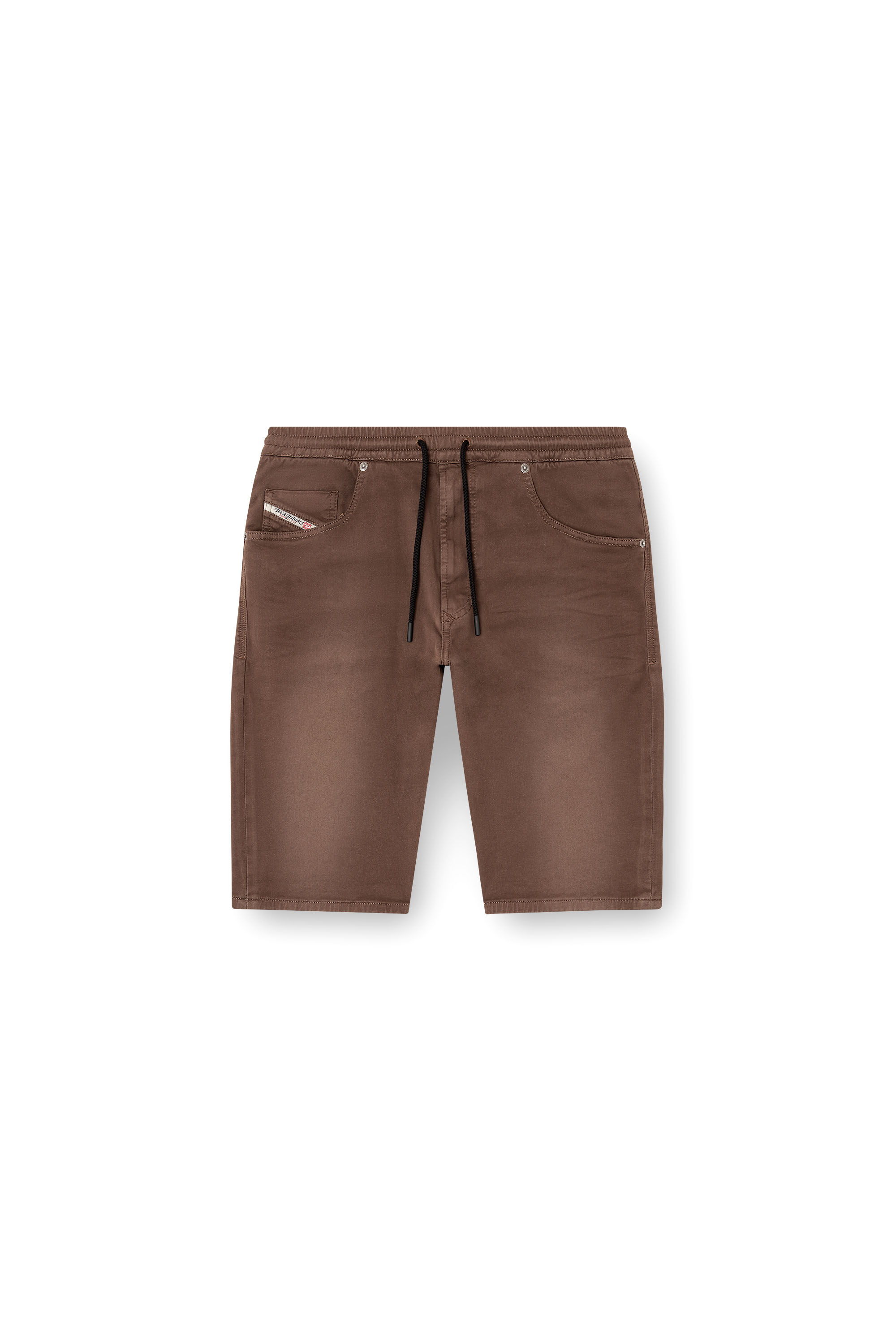Diesel - 2033 D-KROOLEY-SHORT JOGG, Pantalones cortos chinos en JoggJeans Hombre in Marrón - 2