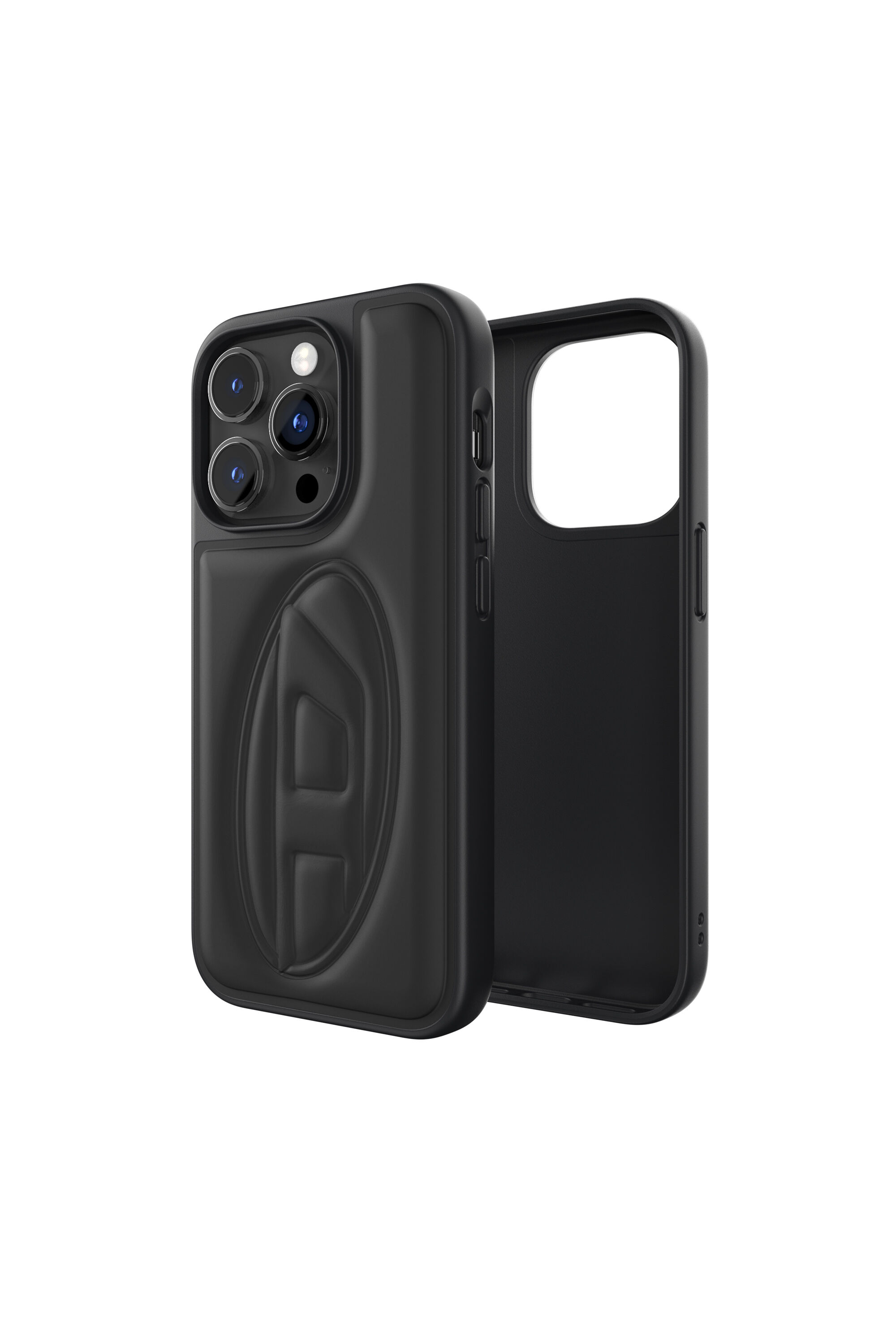 Diesel - 53407 MOULDED CASE, Funda moldeada por iPhone 14 Pro Unisex in Negro - 1