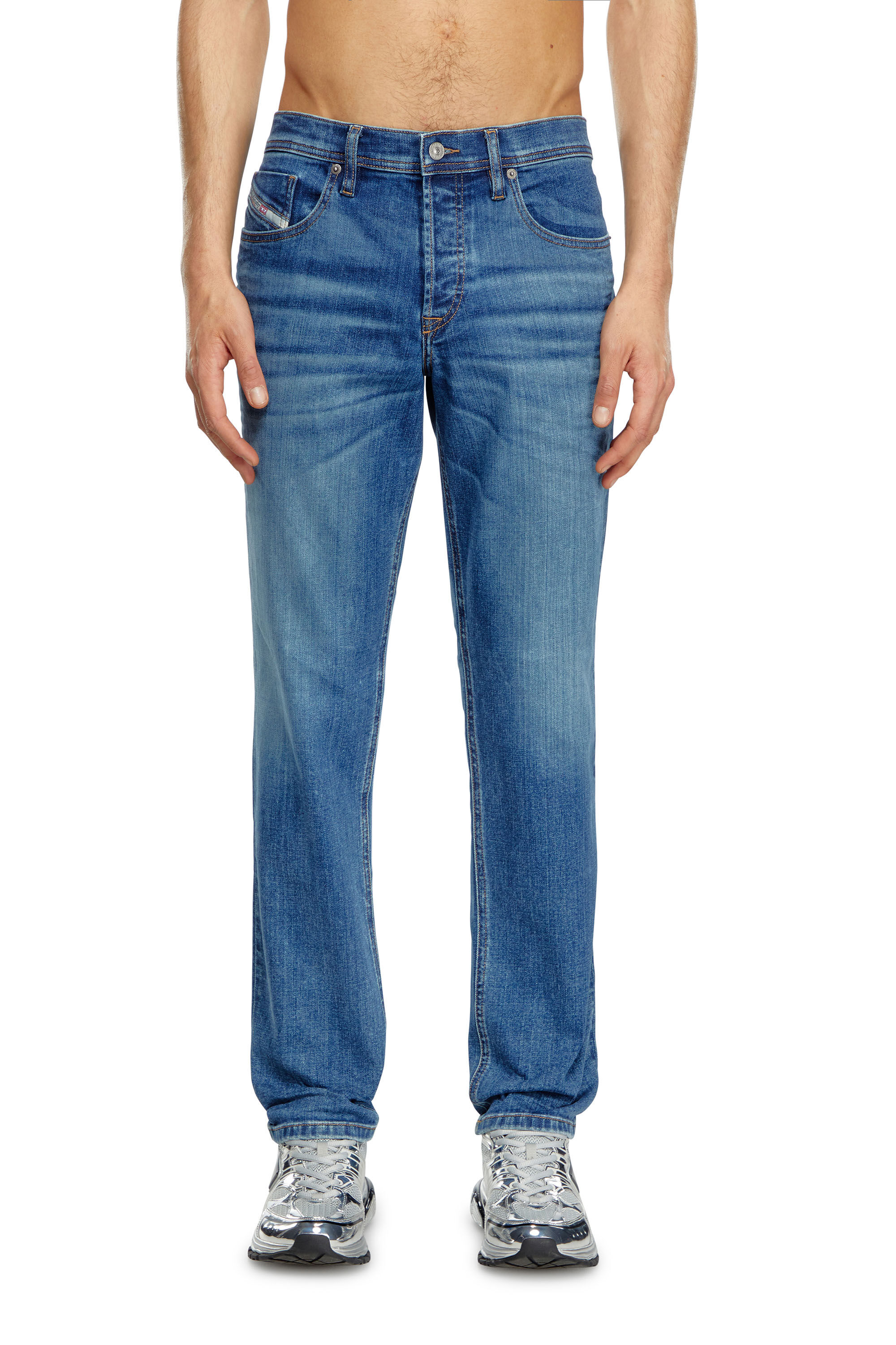 Diesel - Tapered Jeans 2023 D-Finitive 0GRDP, Hombre Tapered Jeans - 2023 D-Finitive in Azul marino - Image 3