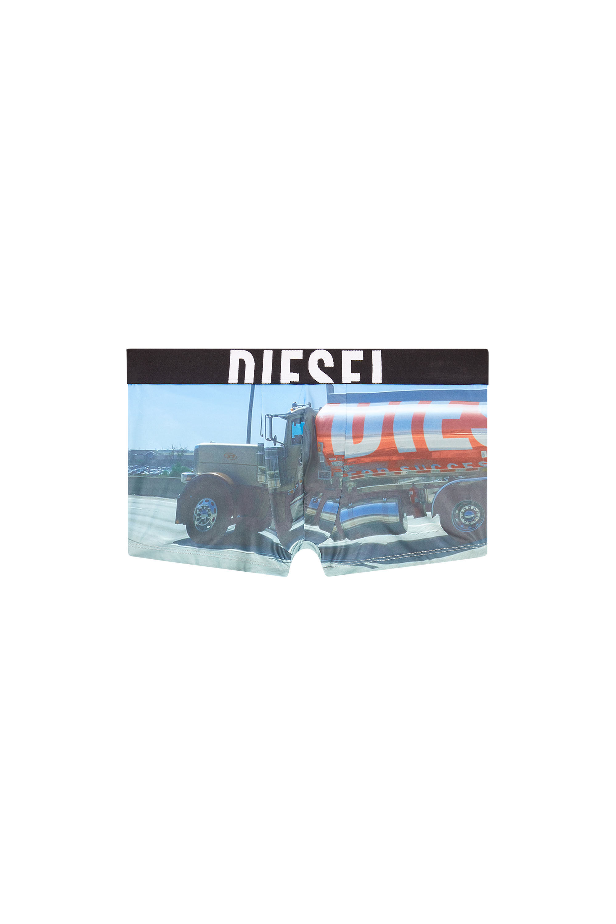 Diesel - DAMIEN-D-POP-40, Bóxers ajustados con estampado pop Hombre in Azul marino - 2