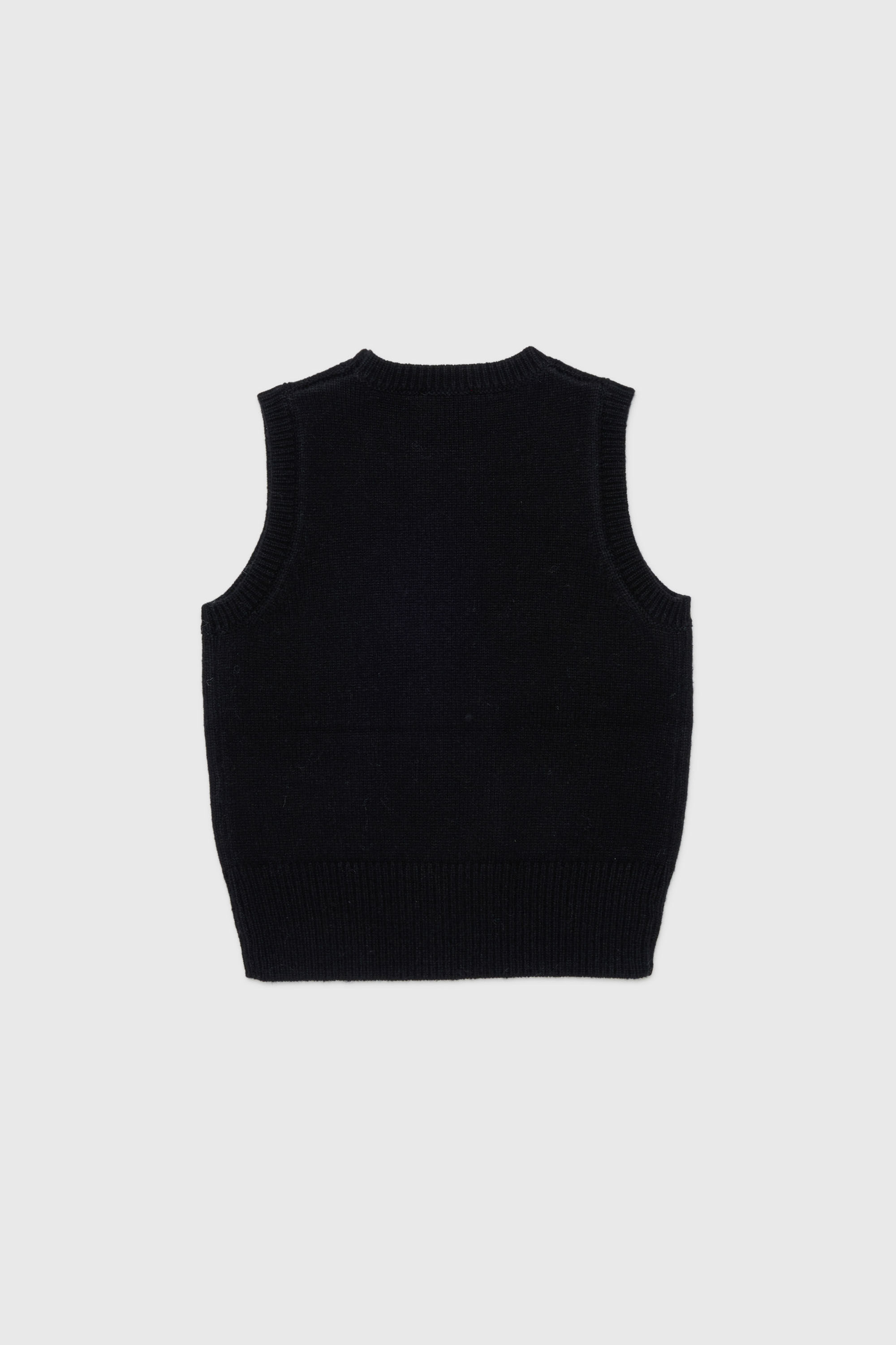 Diesel - KIMKY, Chaleco de punto enriquecido con cachemira Mujer in Negro - 2