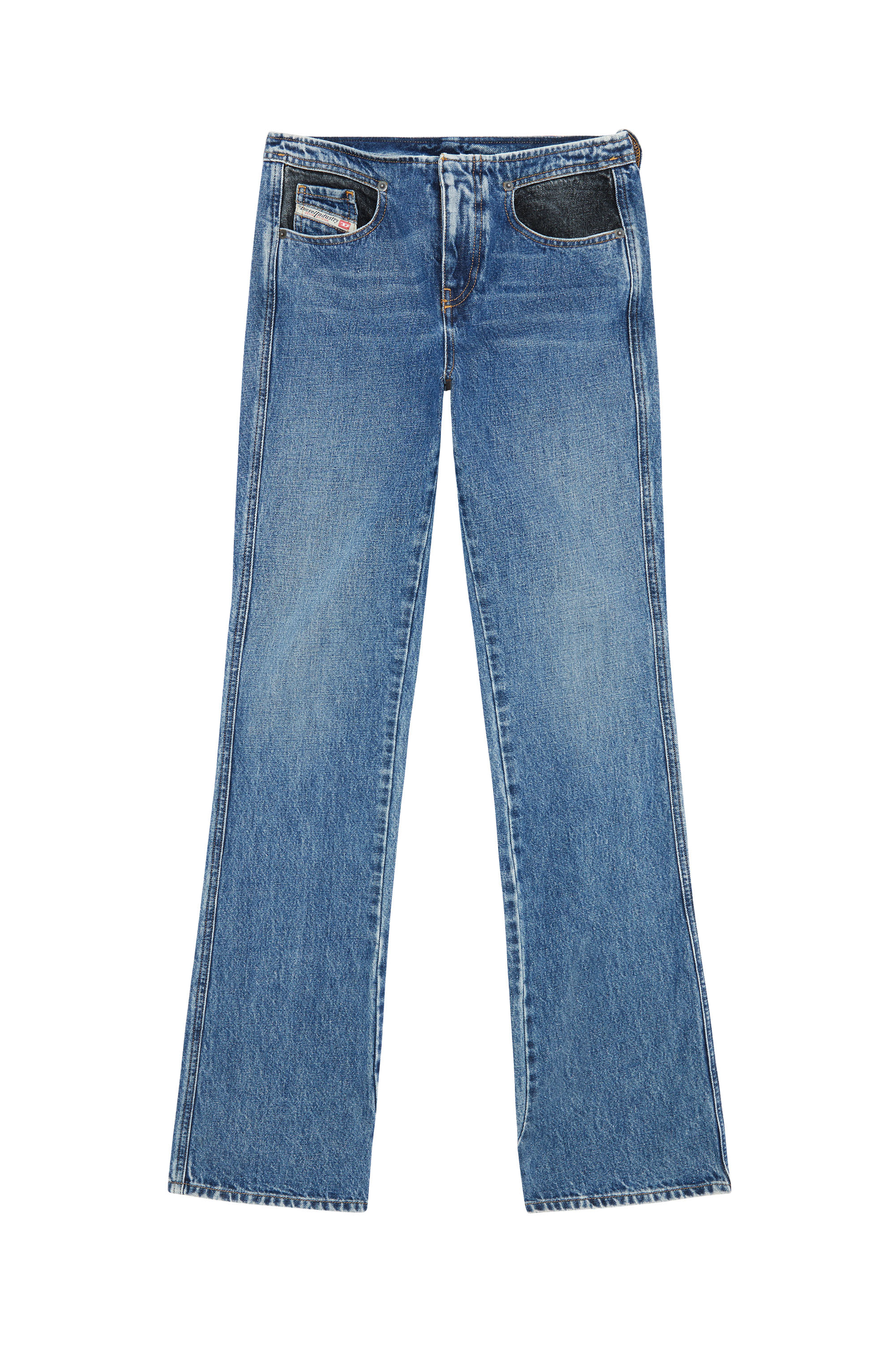 Diesel - 2003 D-Escription 007N6 Bootcut and Flare Jeans, Azul medio - Image 4