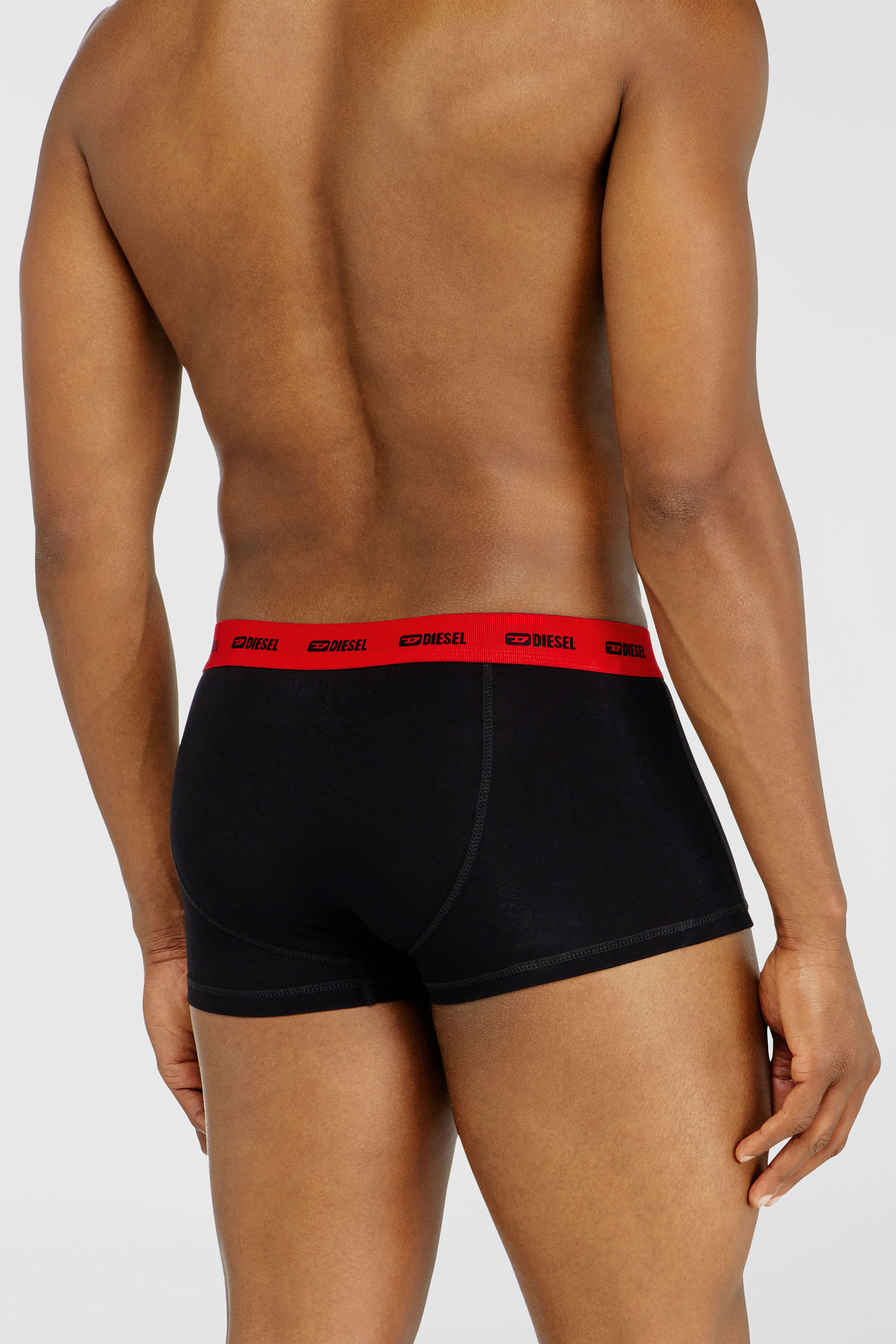 Diesel - DAMIEN-UTLT-3PACK, Paquete de tres b&oacute;xers Hombre in Negro - 4
