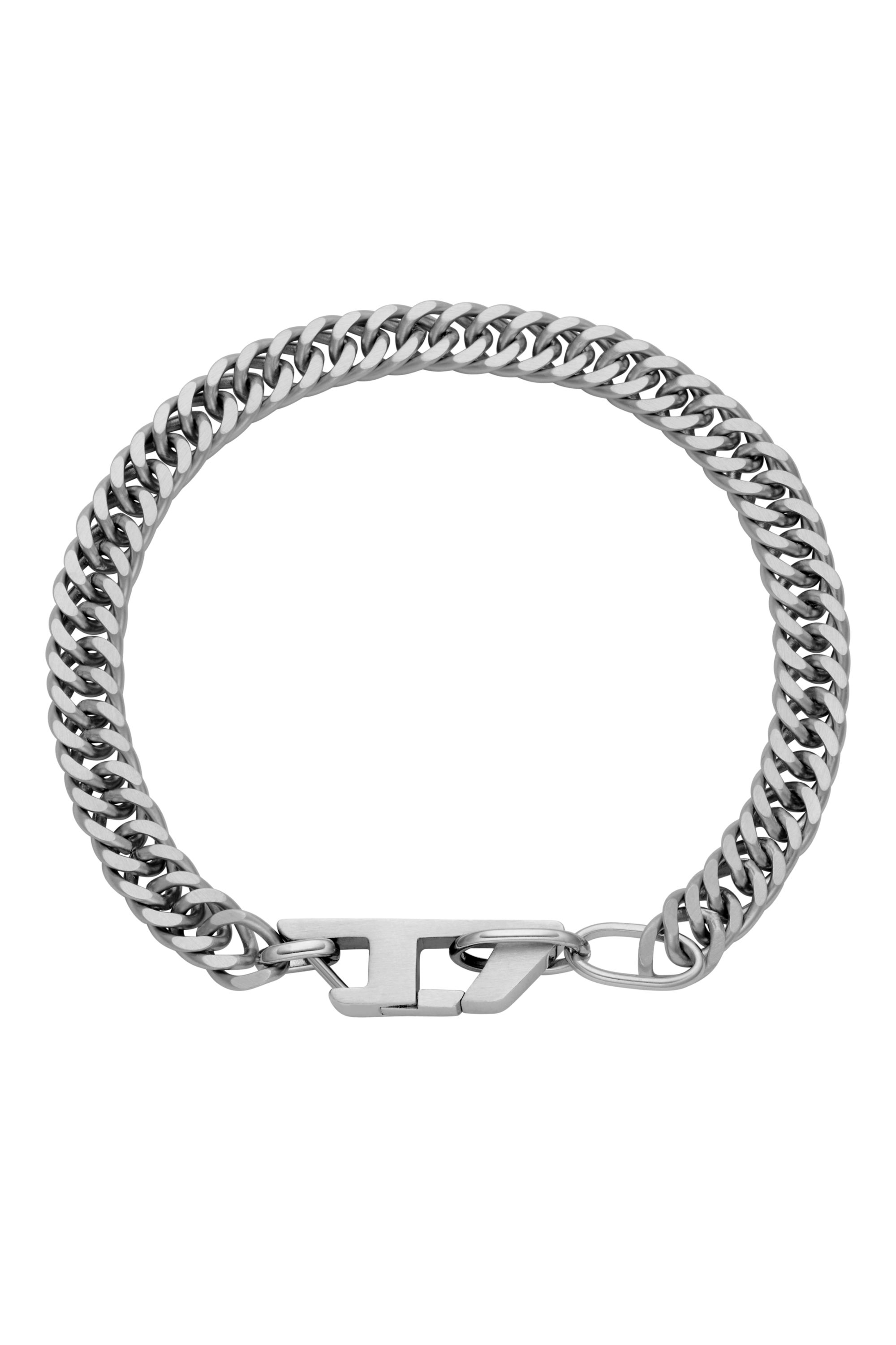 Diesel - DX1510, Pulsera de cadena de acero inoxidable Unisex in Plateado - 1