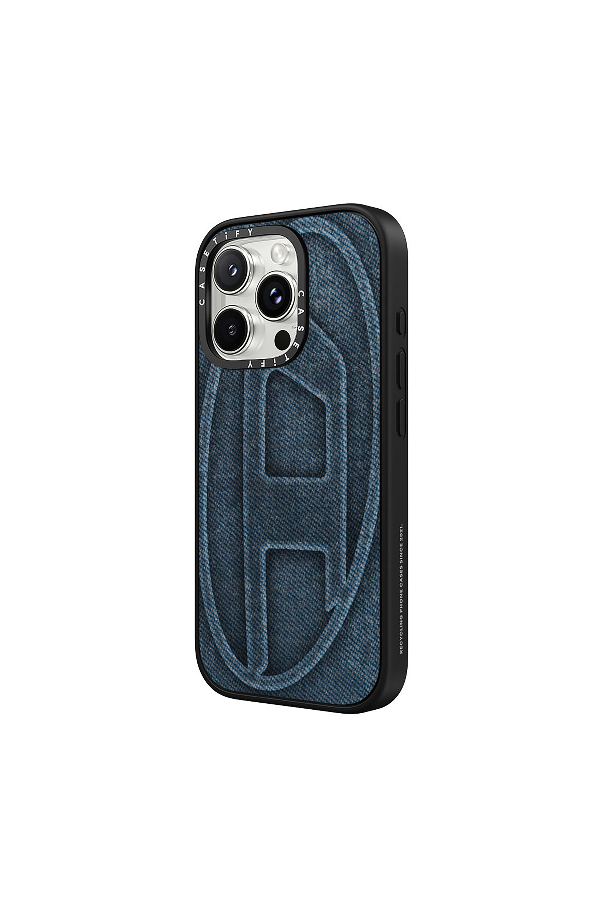 Diesel - 60582 MOULDED CASE, Funda Oval D impact por iPhone 16 Pro Max Unisex in Azul marino - 2