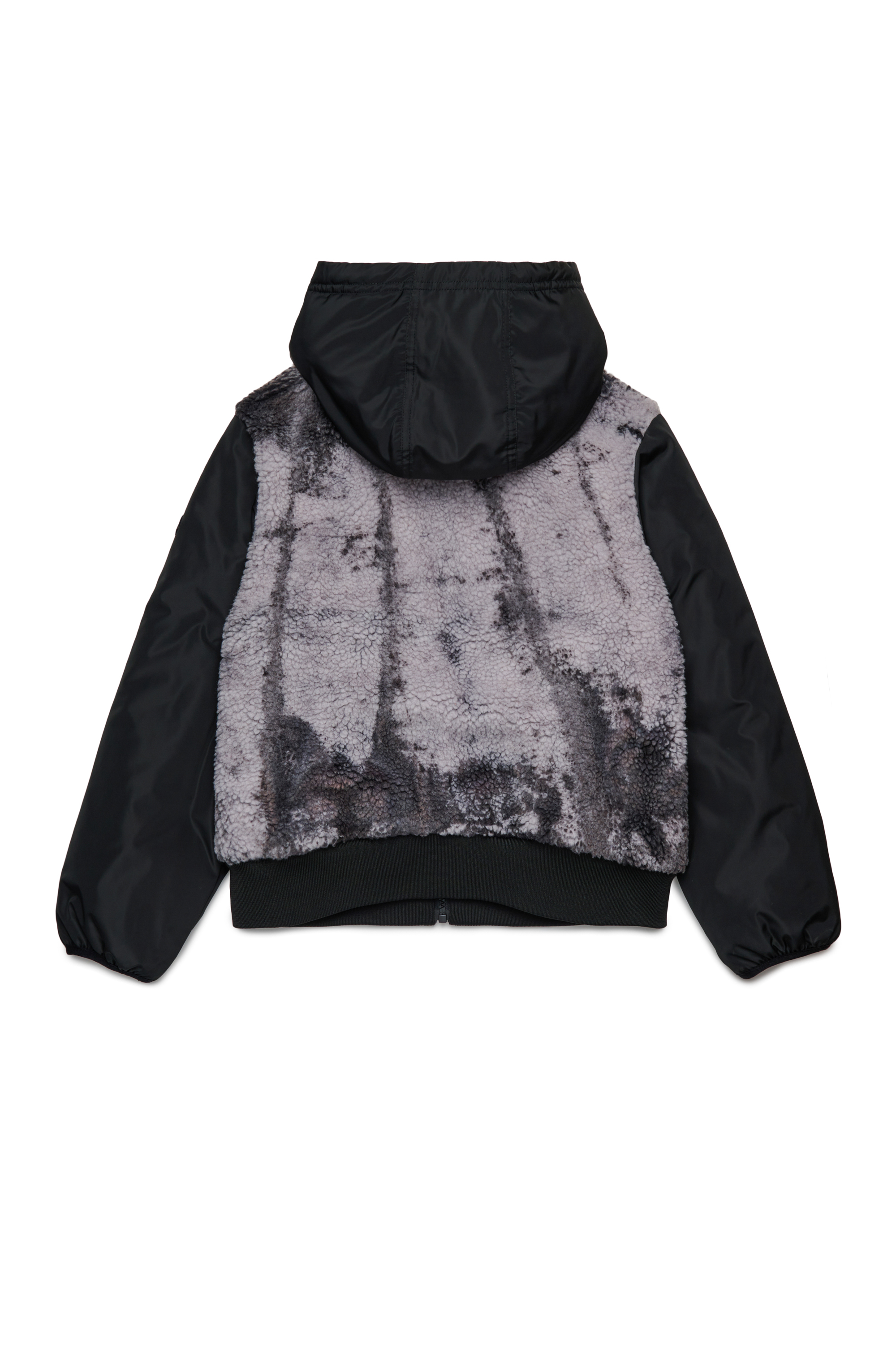 Diesel - JULLY, Chaqueta con capucha Hombre in Negro - 2