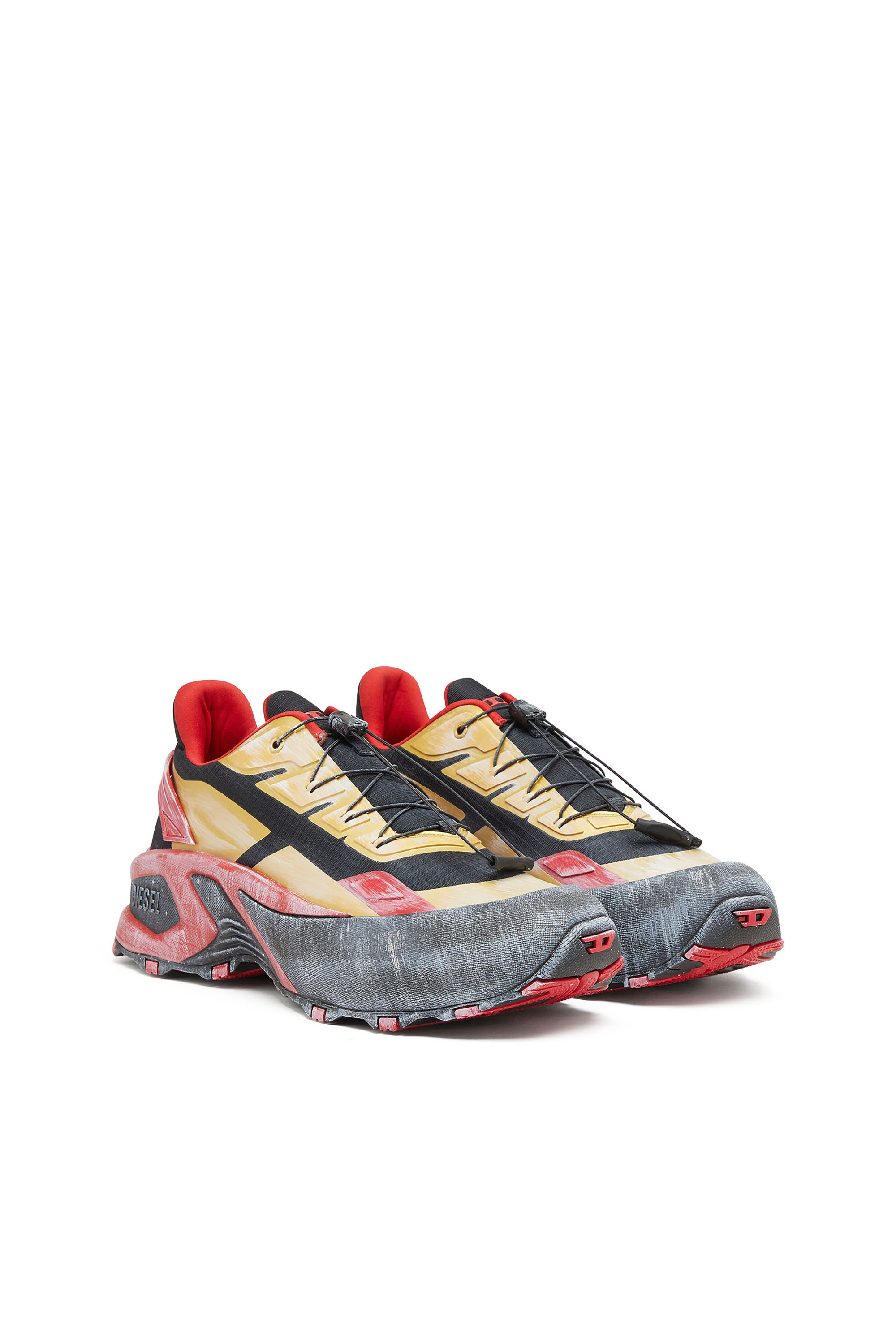 Diesel - D-CAGE RUNNER, D-Cage-Zapatillas gruesas en ripstop Hombre in Multicolor - 2