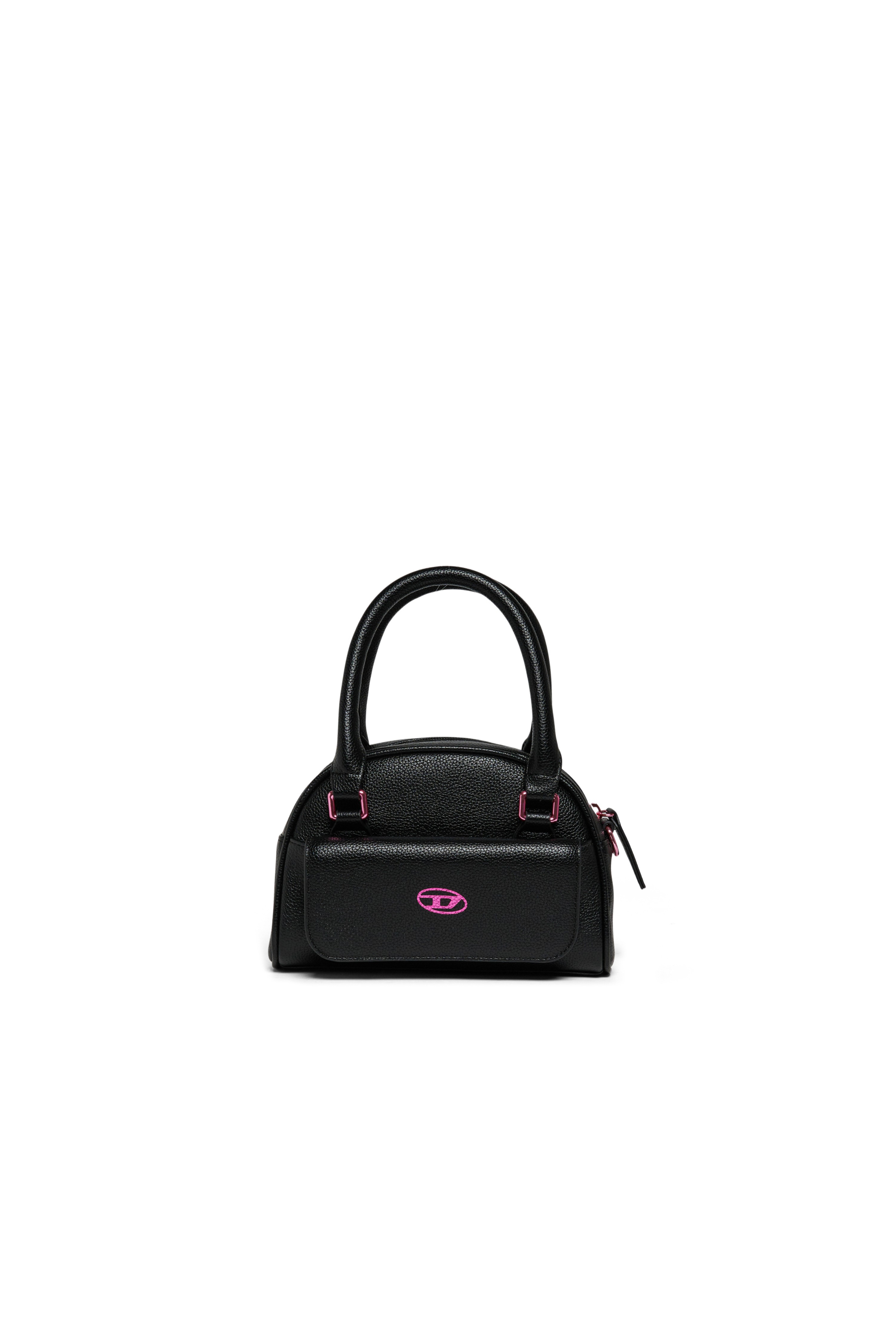 Diesel - WREDY, WREDY - Bolso en tejido revestido granuloso Mujer in Negro - 1