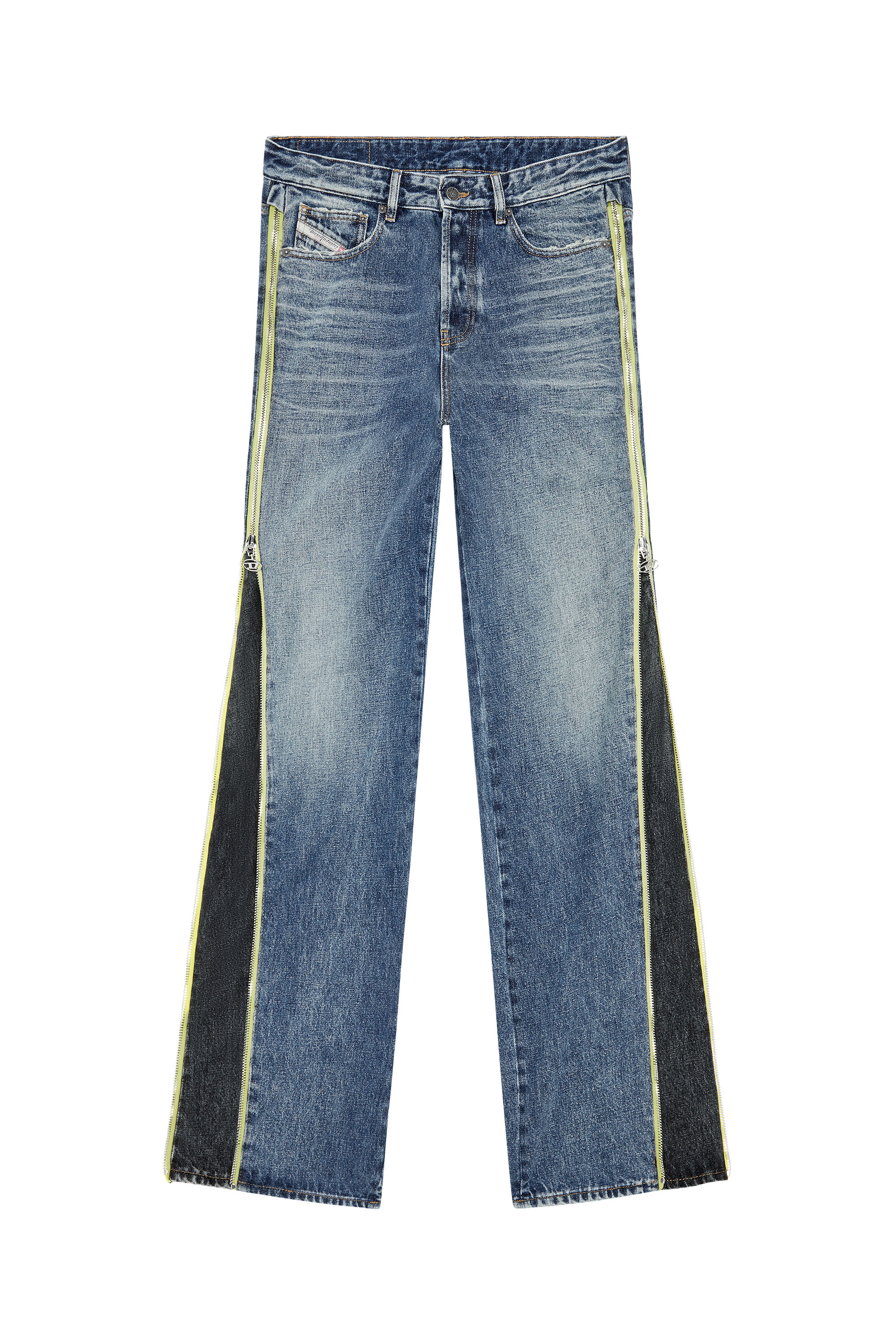 Diesel - D-Rise 007R9 Straight Jeans, Azul medio - Image 5