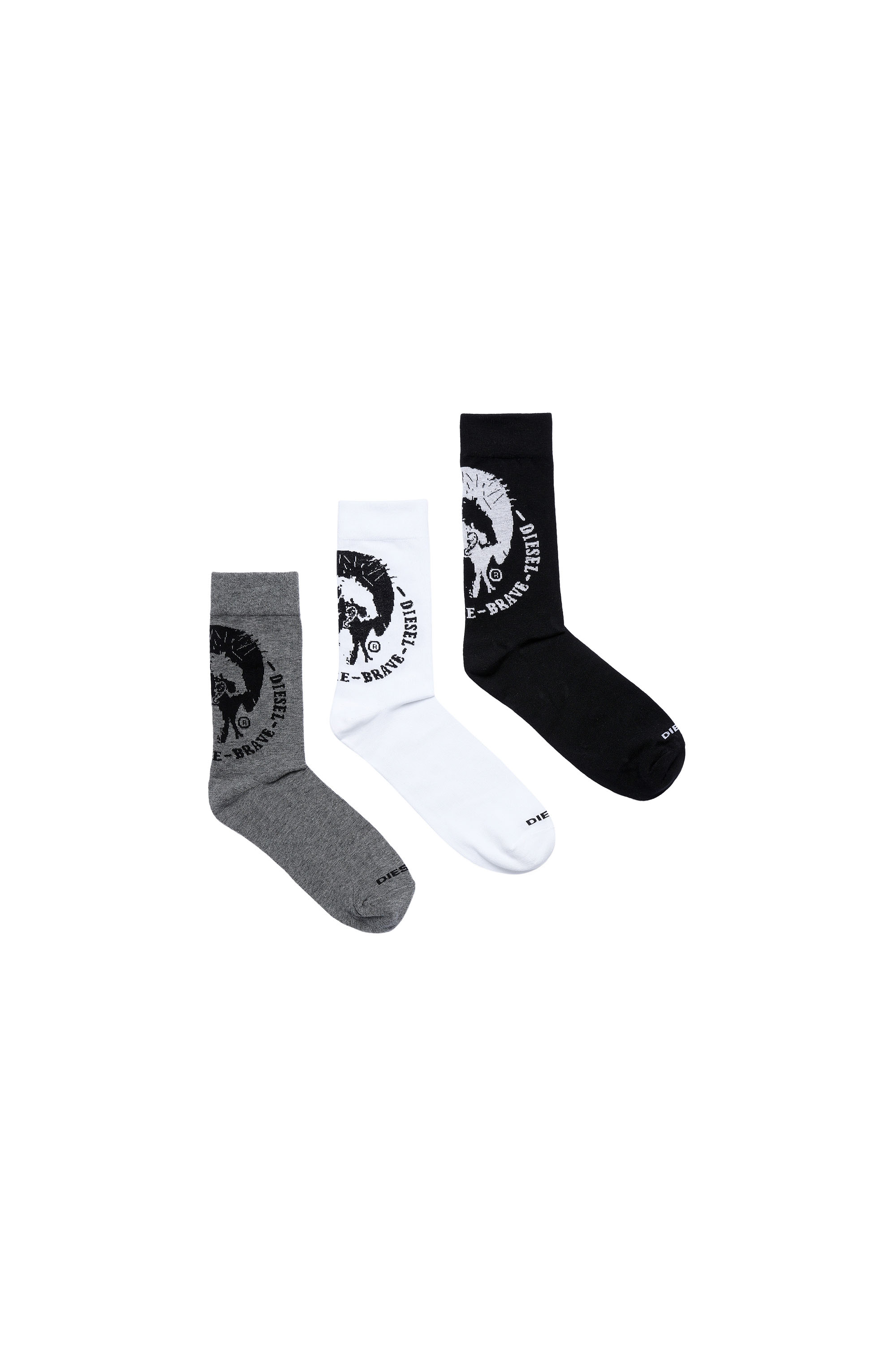 SKM-RAY-THREEPACK, Multicolor/Negro - Calcetines
