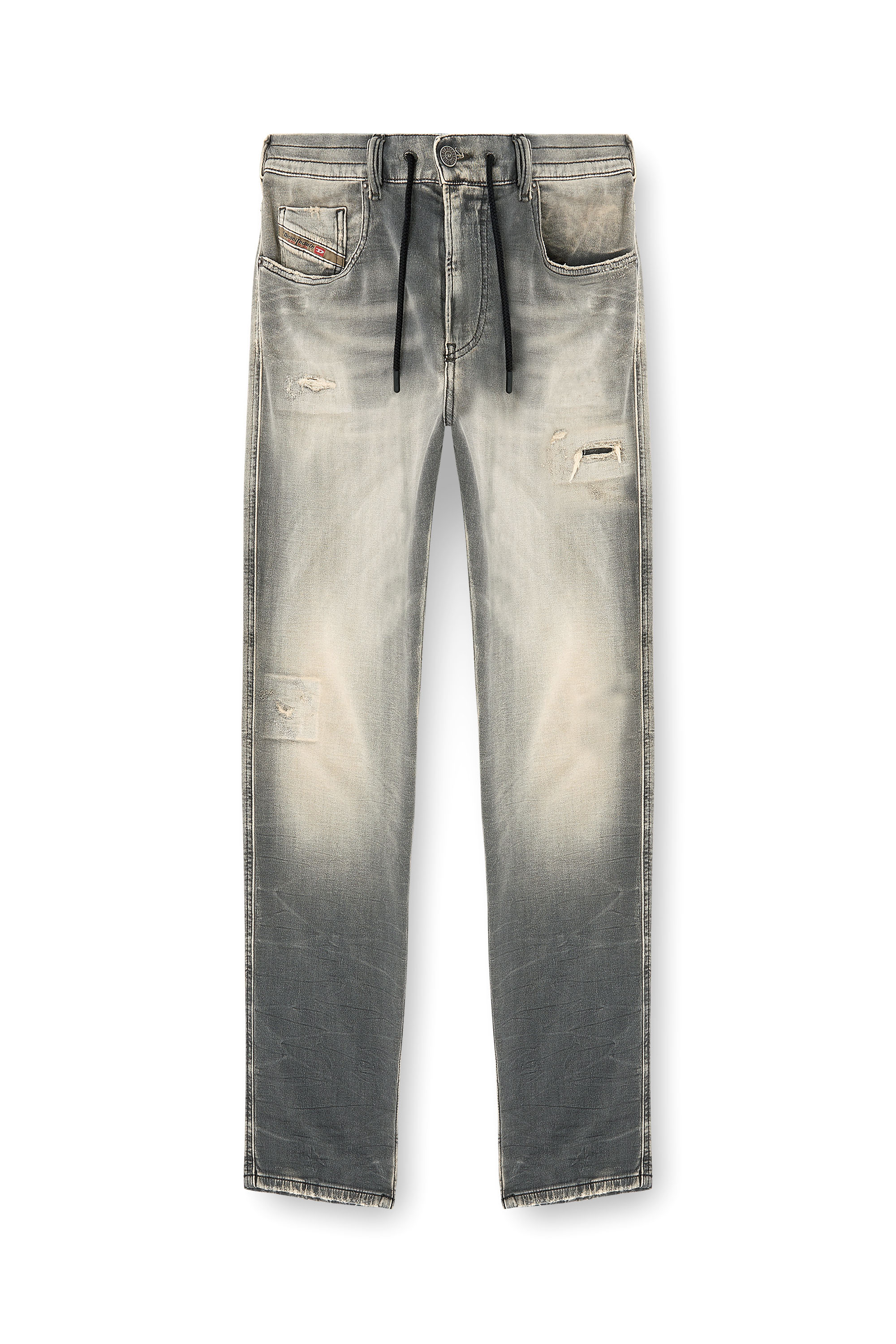 Diesel - Slim 2062 D-Strukt Joggjeans&reg; 068UH Hombre, Gris Claro - 4