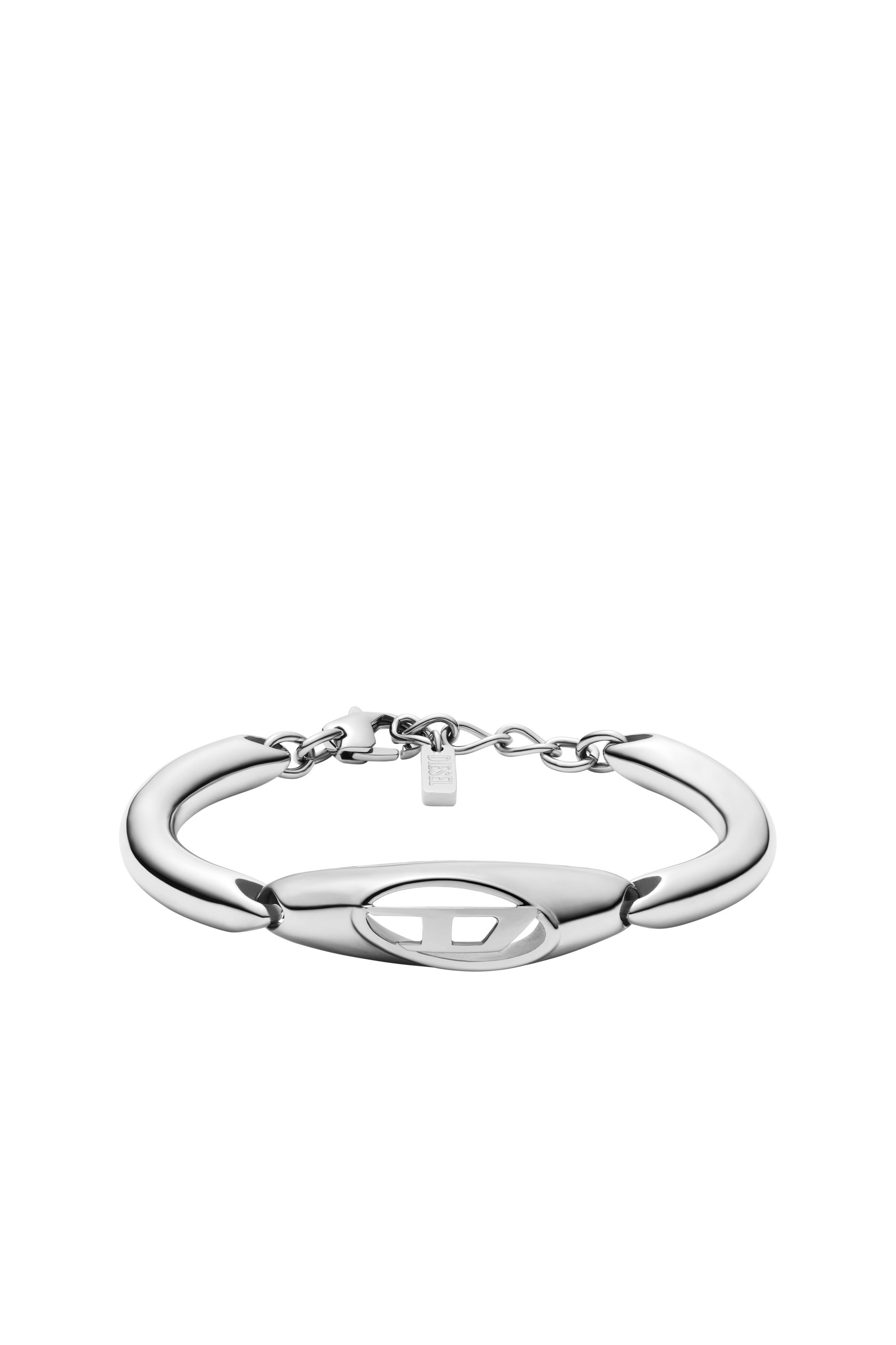 Diesel - DX1643040 JEWELLERY, Pulsera de acero inoxidable Unisex in Plateado - 1
