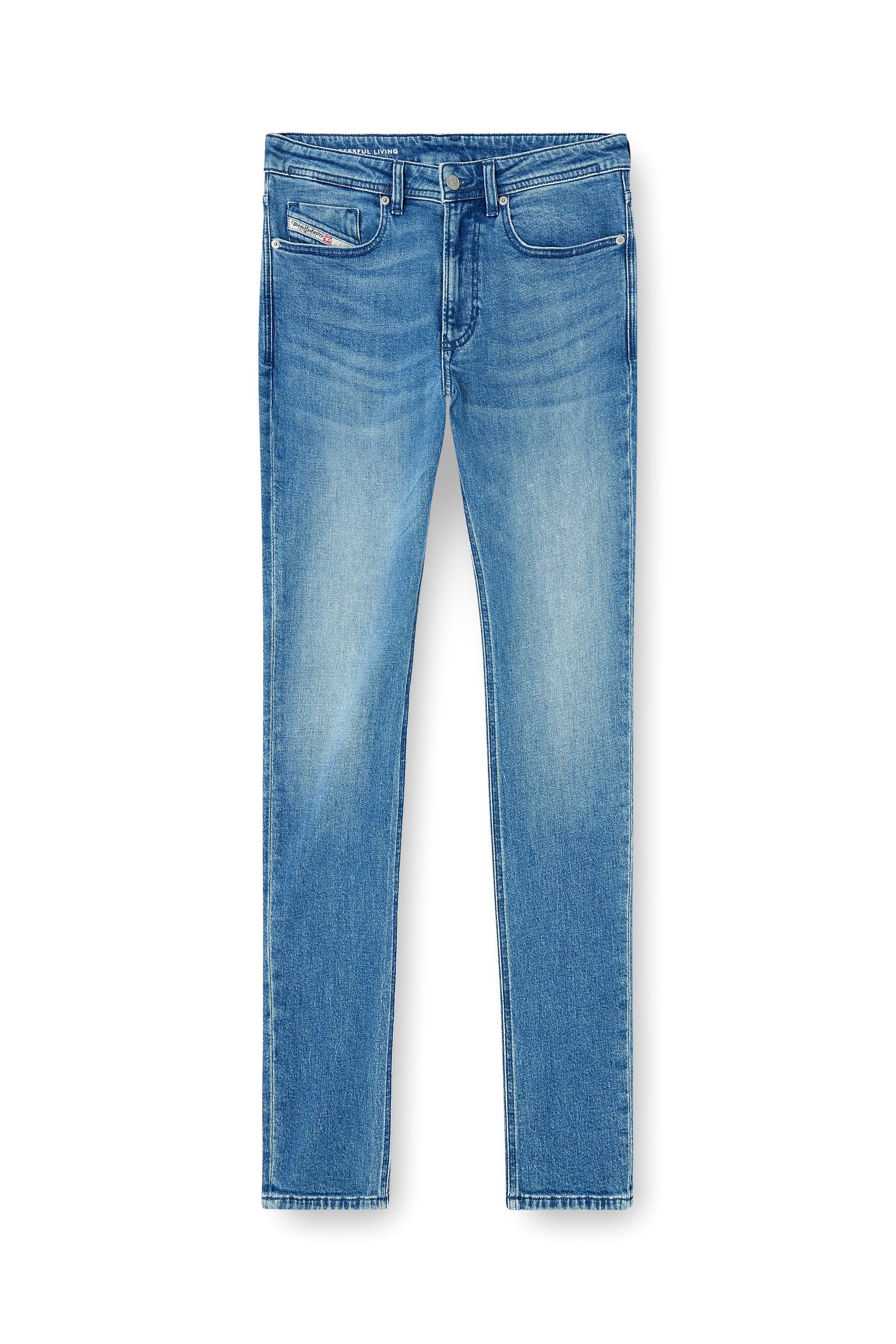 Diesel - Skinny Jeans 1979 Sleenker 0BEBI Hombre, Azul Claro - 3