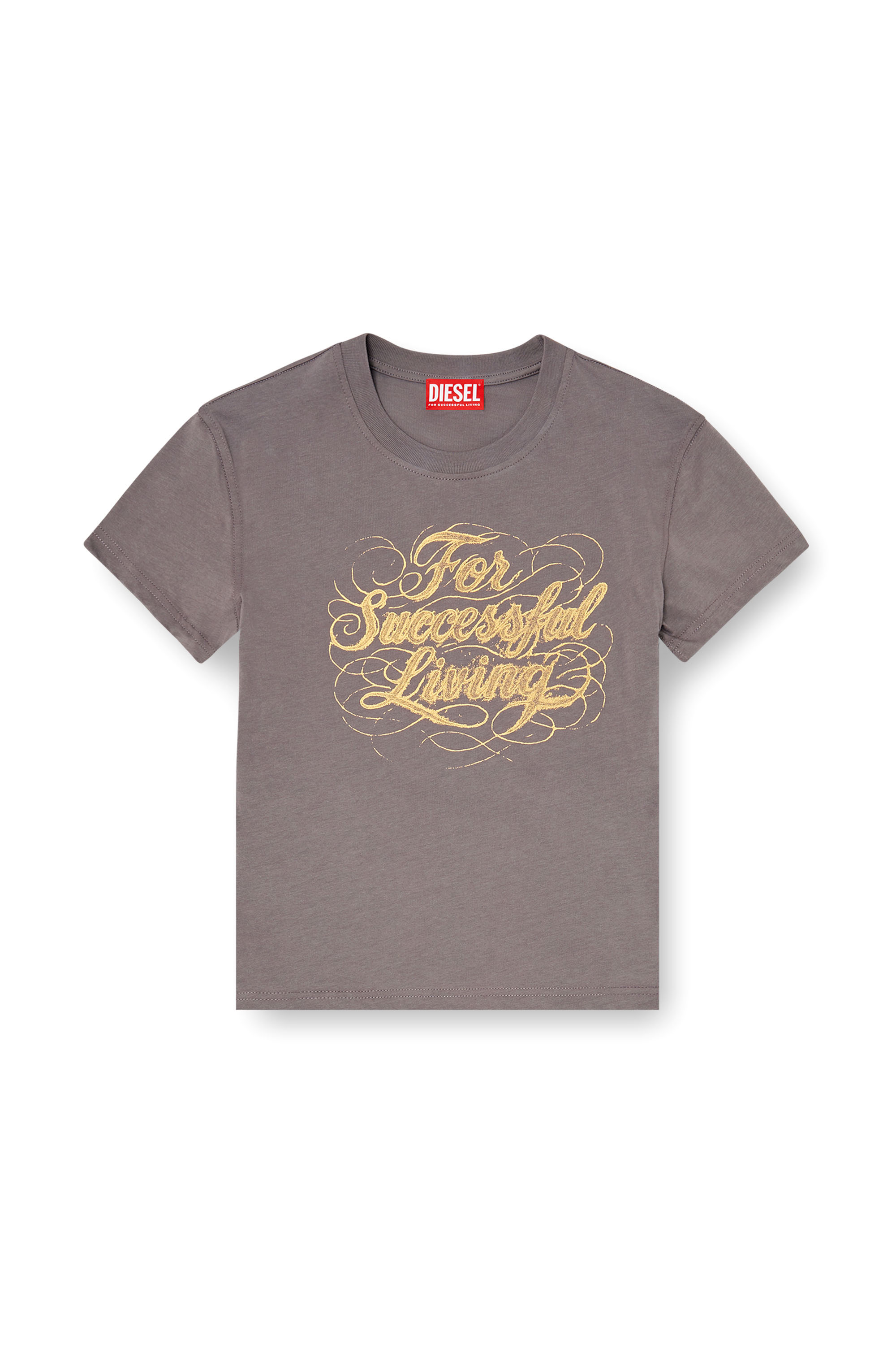 Diesel - T-ILA-AA4, Camiseta con estampado de logo Mujer in ToBeDefined - 3