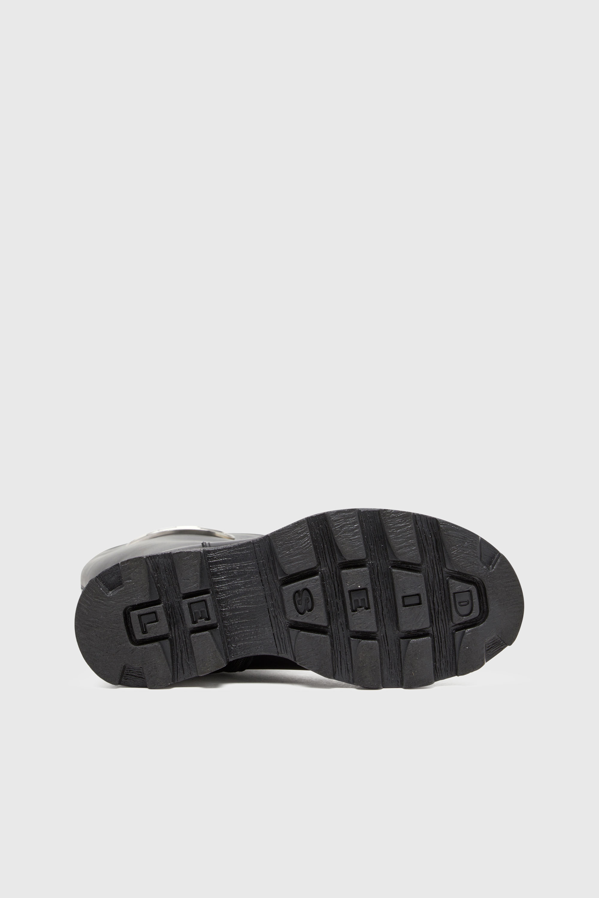 Diesel - D-HAMMER HB D W, D-Hammer-Botas hasta la rodilla de cuero Mujer in Negro - 5