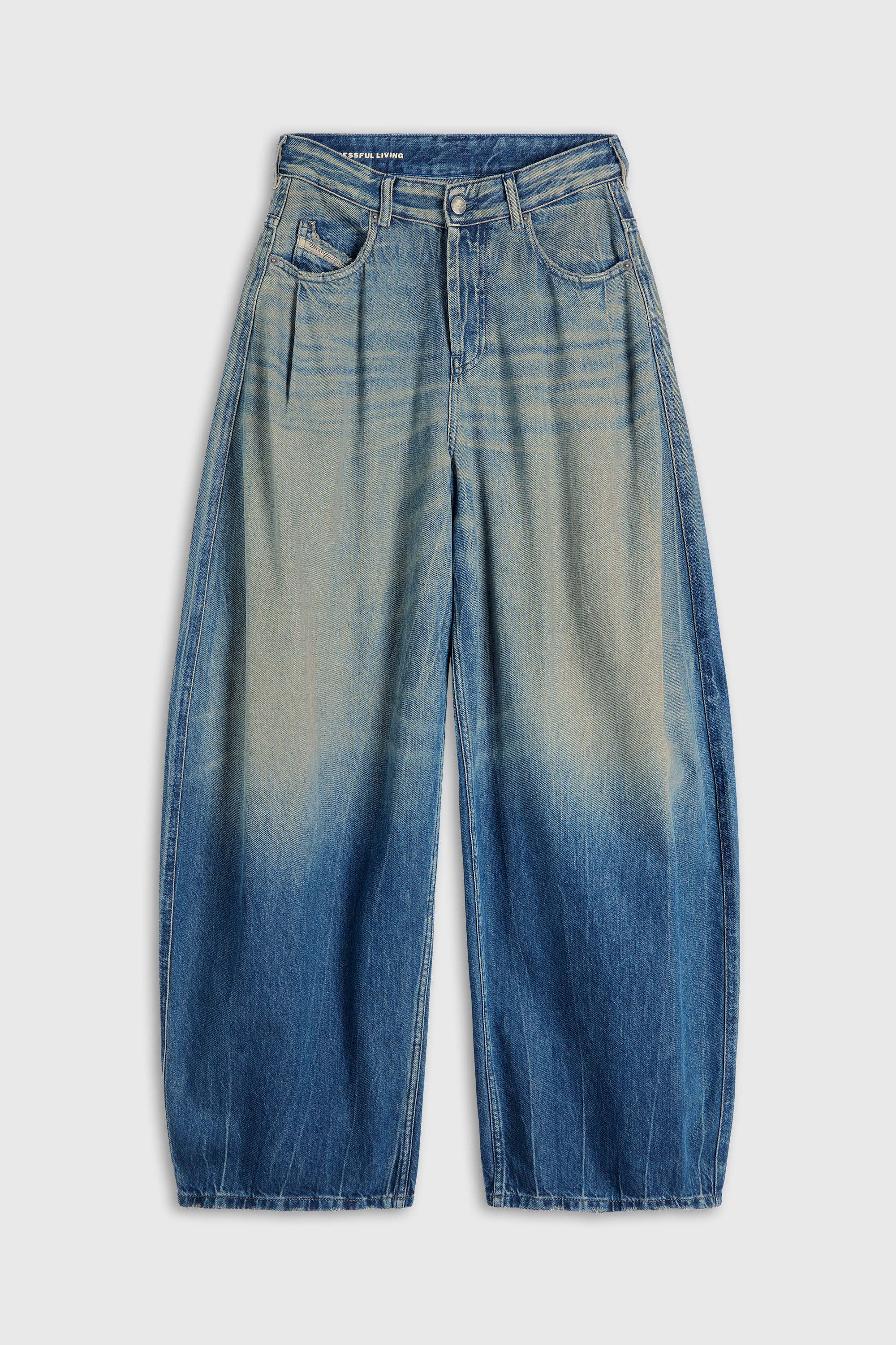 Diesel - Relaxed Jeans 1987 D-Khelz 09Q72 Mujer, null - 2