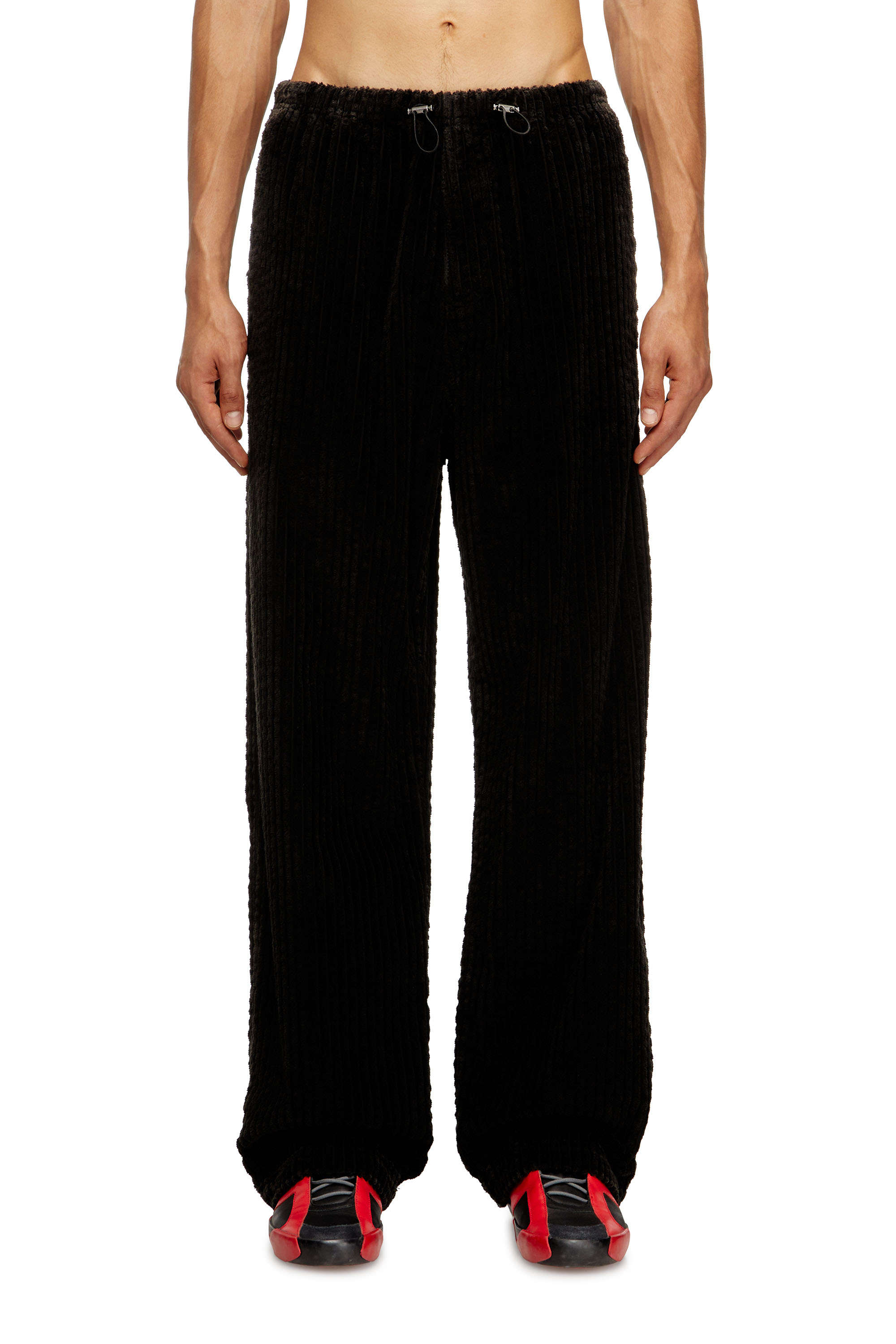 Diesel - P-MARTIAL, Pantalones de pana con cordón Hombre in Marrón - 1
