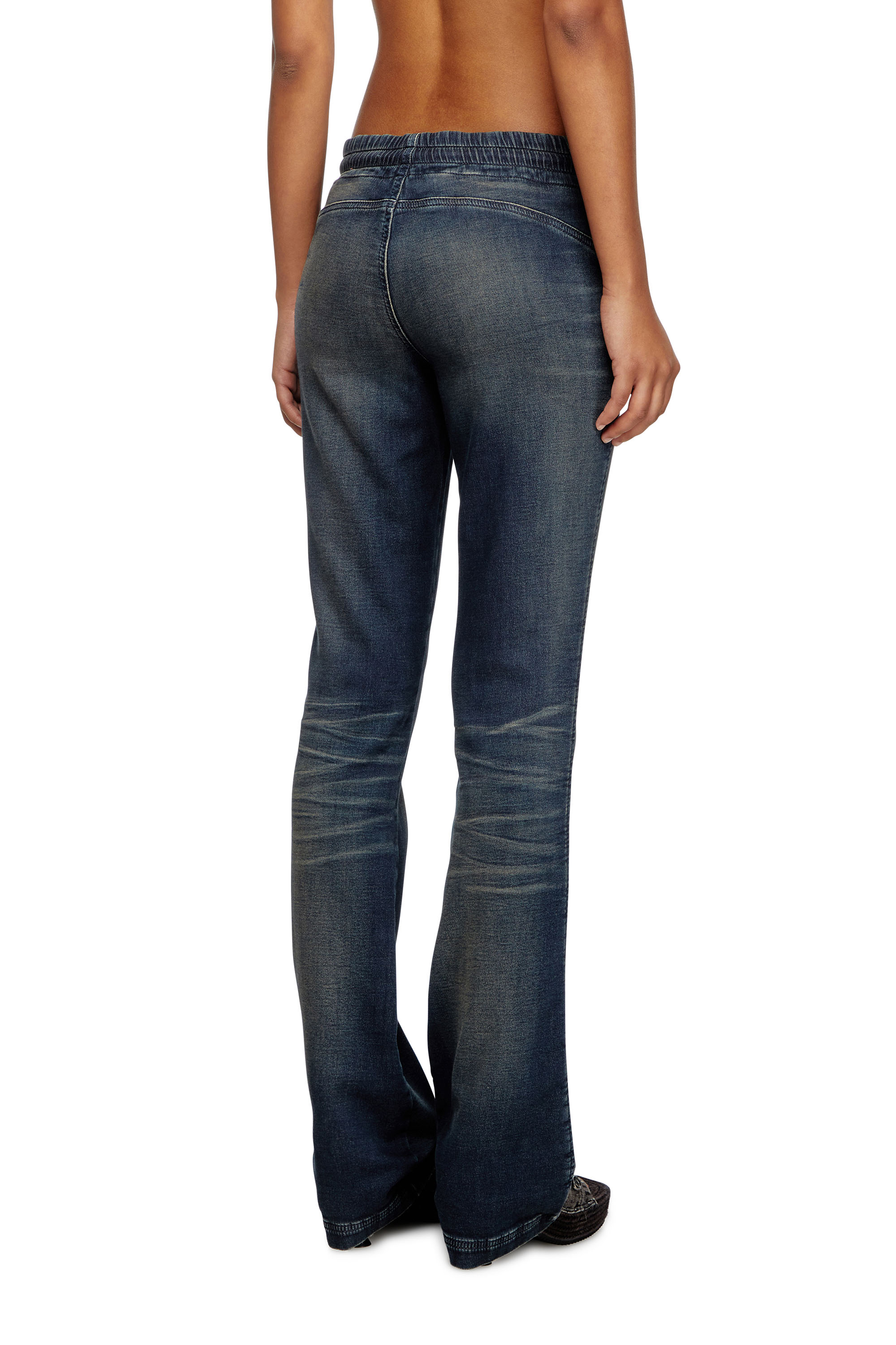 Diesel - Bootcut 2069 D-Ebbey Joggjeans&reg; 068PM Mujer, Azul Oscuro - 4