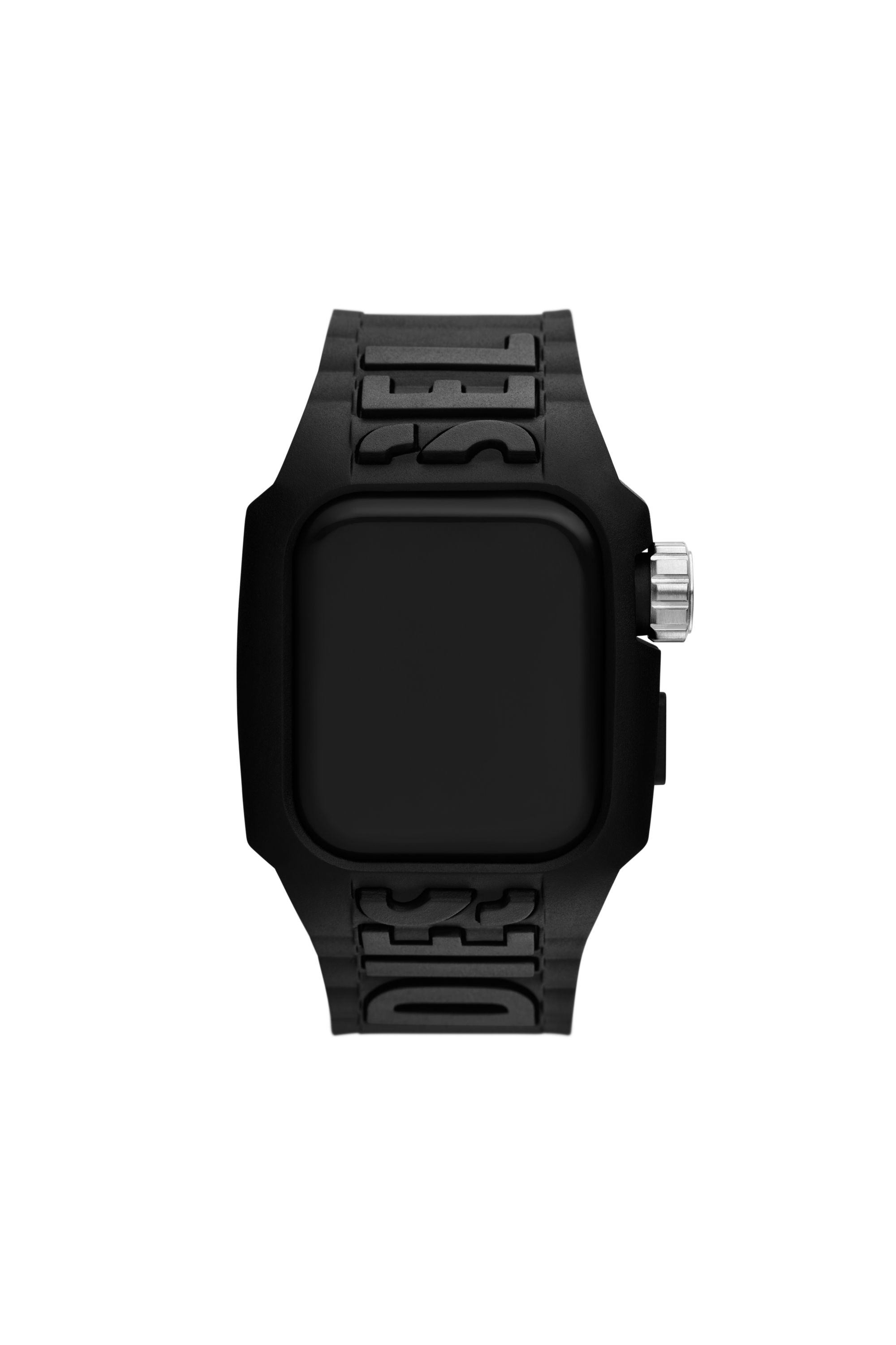 Diesel - DSS020, Banda Unibody de poliuretano termoplástico negro para Apple Watch® Hombre in Negro - 1