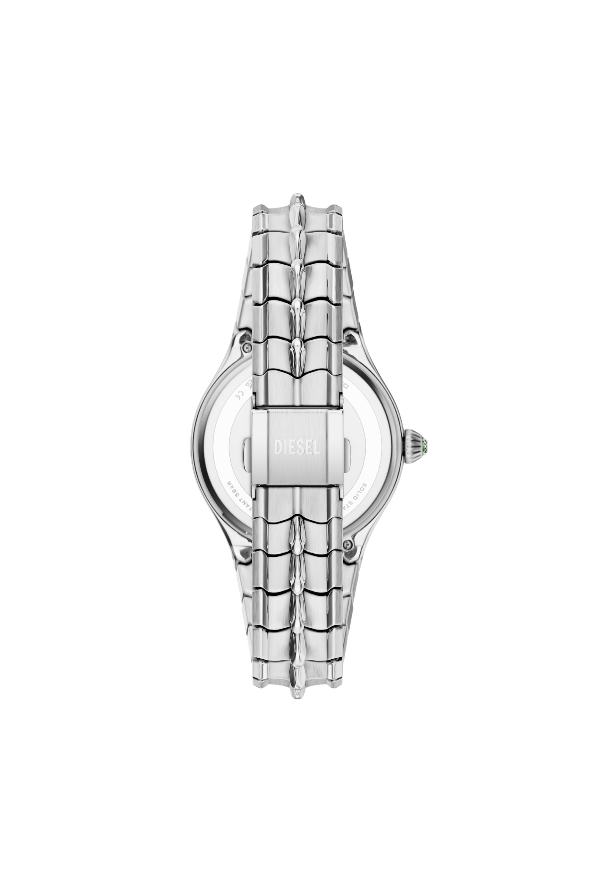Diesel - DZ5632 WATCH, Reloj Vert de acero inoxidable Hombre in Plateado - 2
