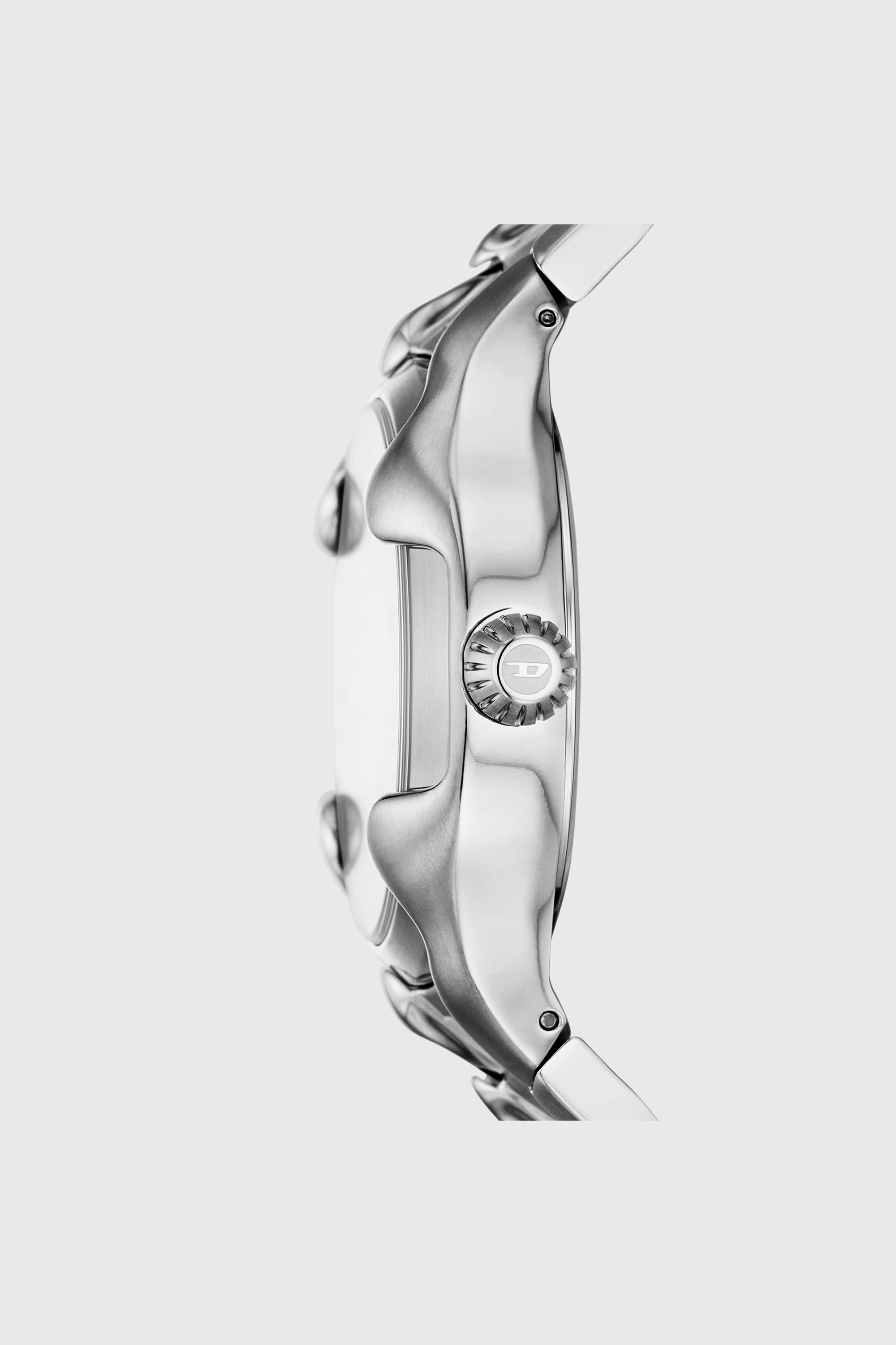 Diesel - DZ2185, Reloj Vert de acero inoxidable Hombre in Plateado - 3