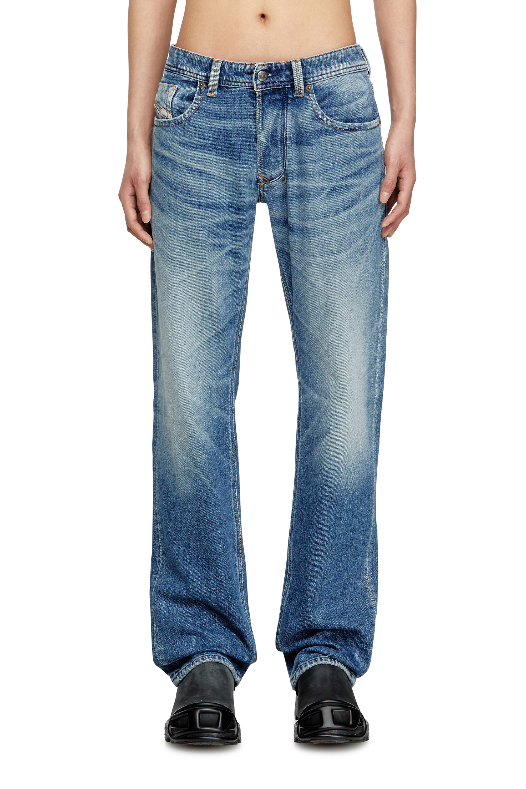 Diesel - Regular Jeans 1985 Larkee 09M12 Hombre, Azul medio - 1