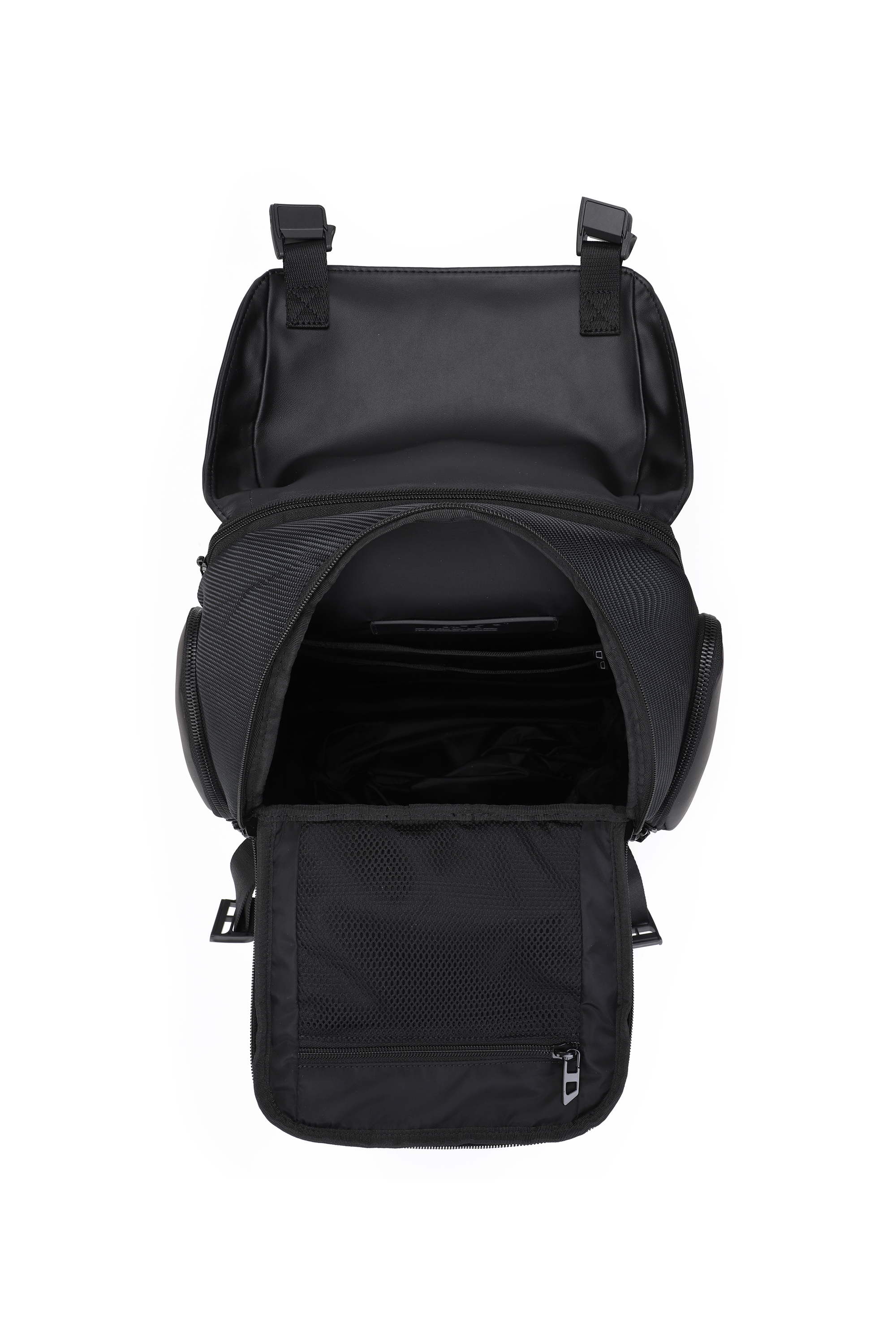 Diesel - DIESEL CARBON FIBER BACKPACK-BLACK  DSB0, Mochila ejecutiva funcional Unisex in Negro - 3