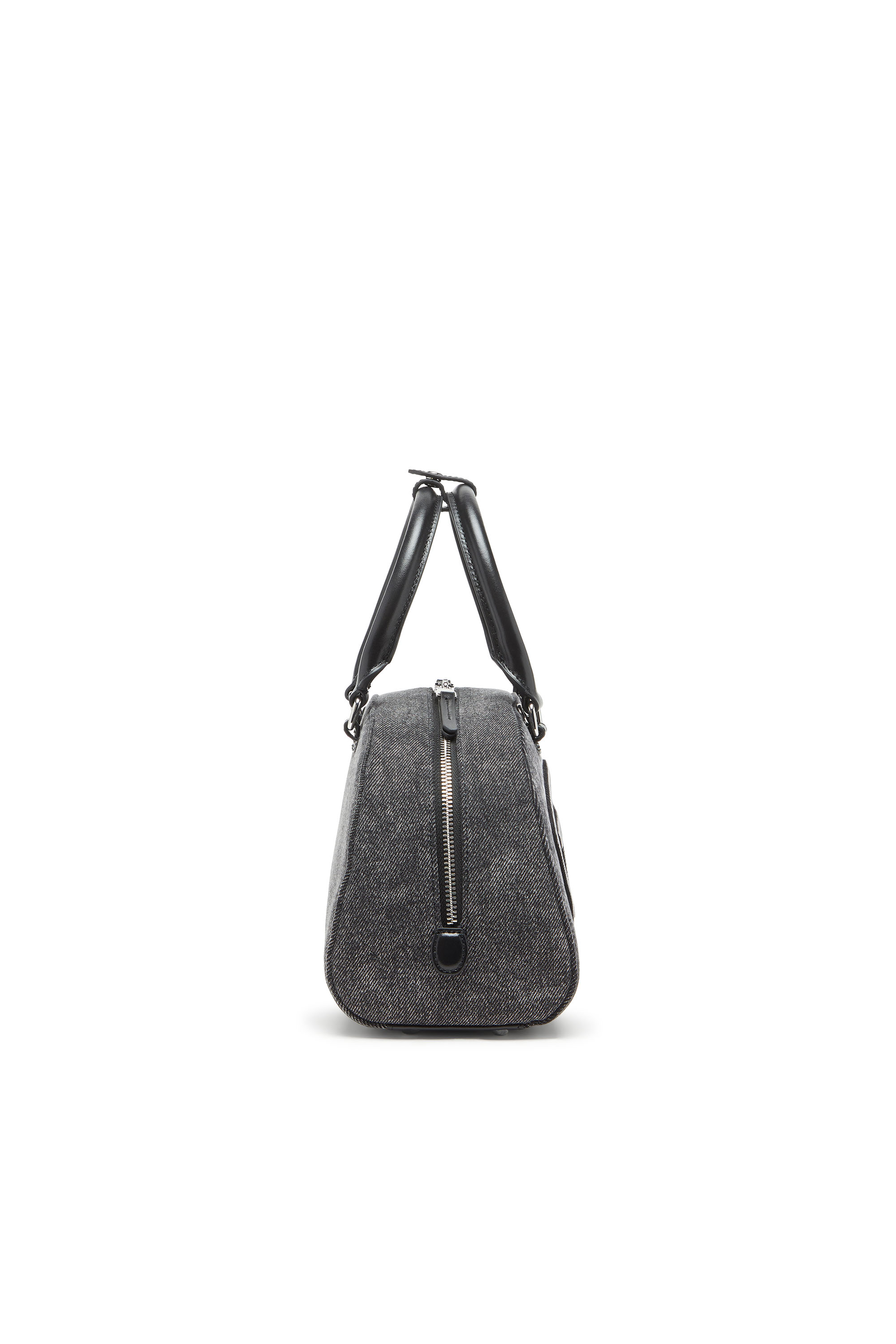 Diesel - 1DR DOME TOP HANDLE, 1DR Dome-Bolso tipo bowling en denim lavado Mujer in ToBeDefined - 4