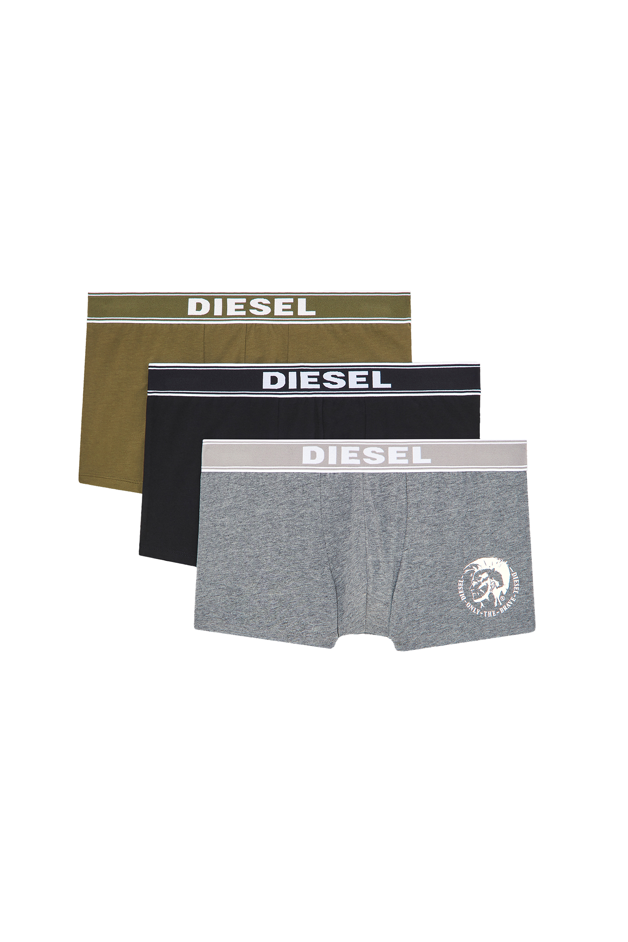 UMBX-SHAWNTHREEPACK, Negro/Gris - Boxers
