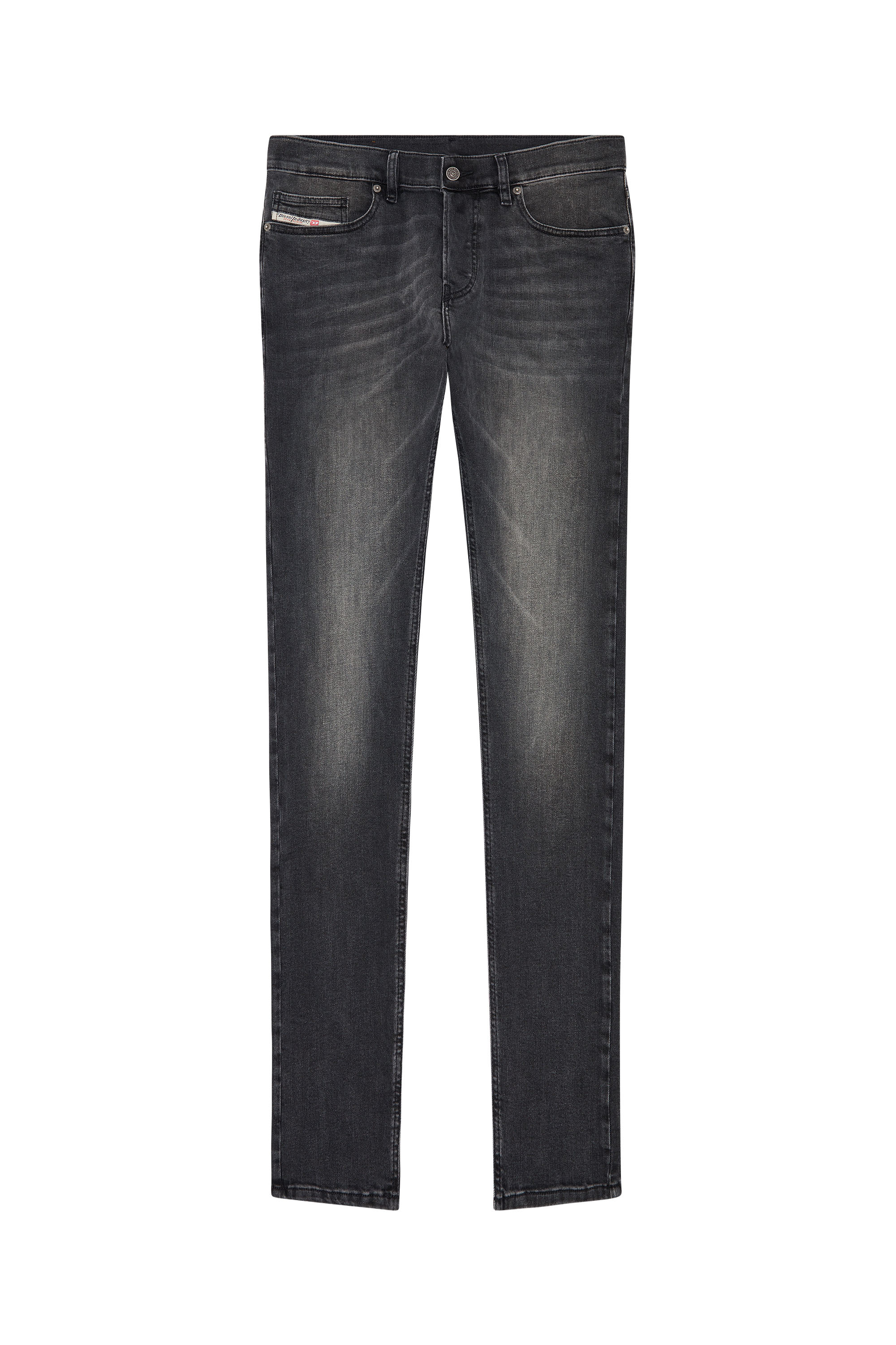 Diesel - D-Luster 0IHAV Slim Jeans, Negro/Gris oscuro - Image 6