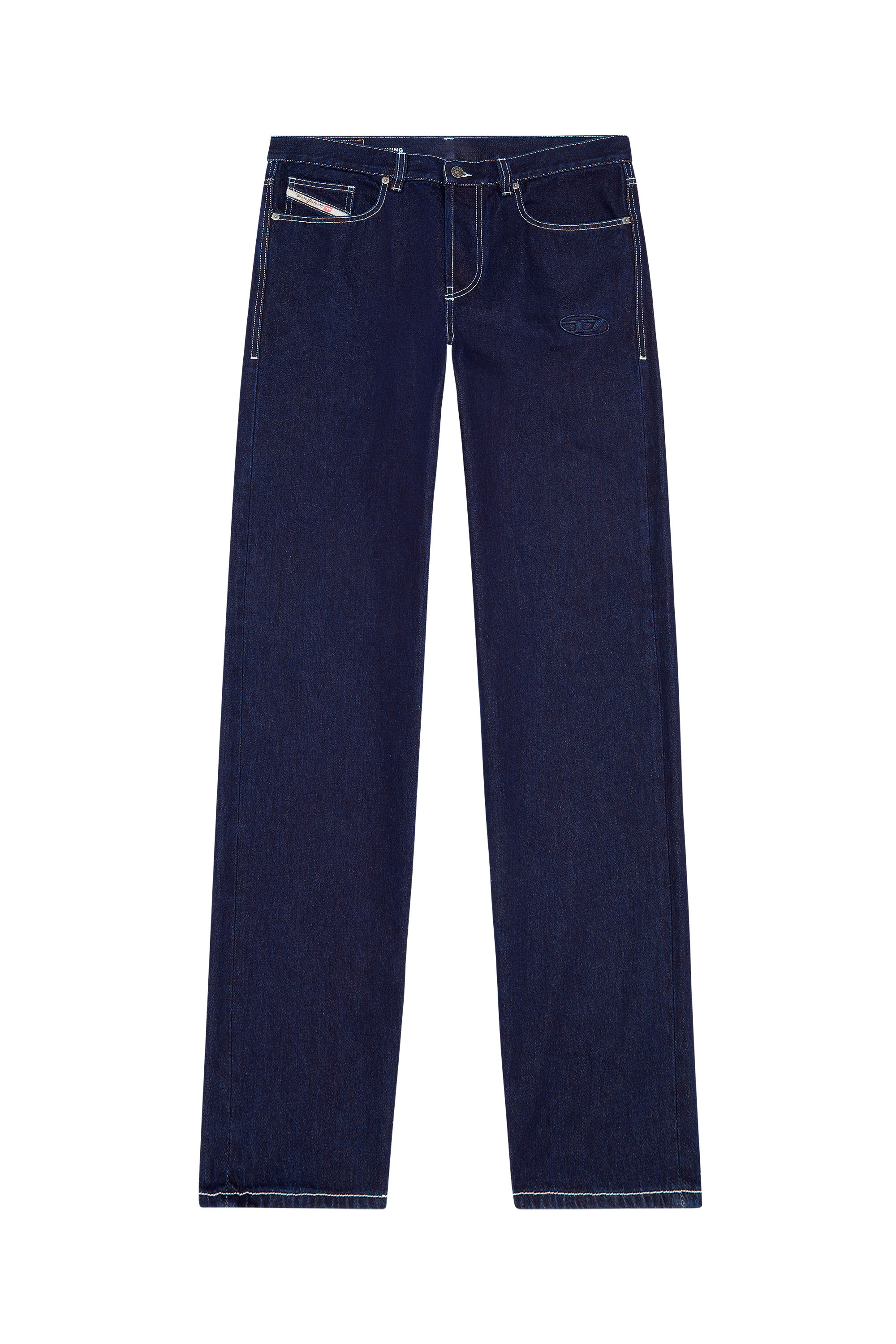 2010 D-Macs 09F19 Straight Jeans, Azul Oscuro - Vaqueros