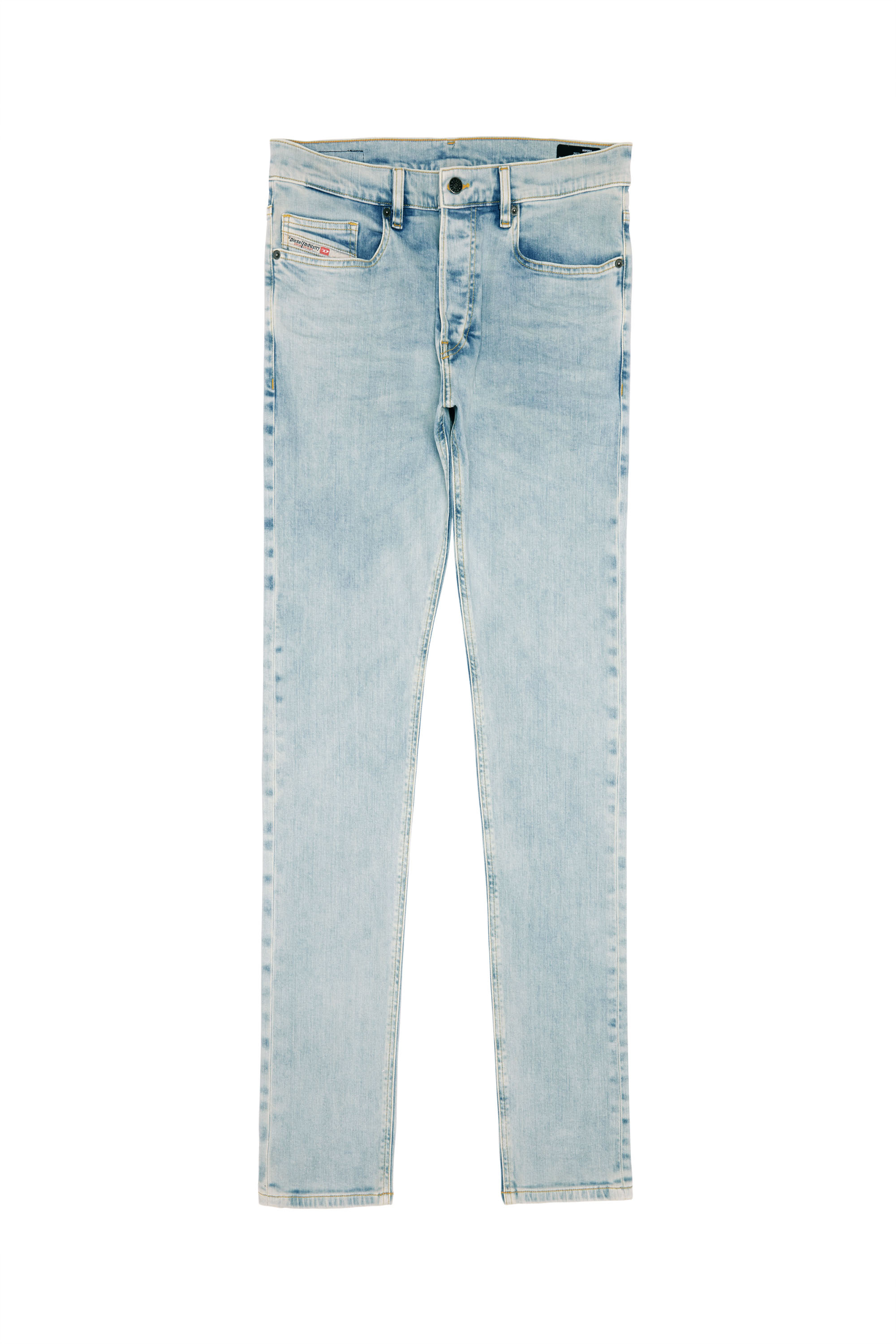 Diesel - D-Luster 0GDAM Slim Jeans, Azul Claro - Image 6