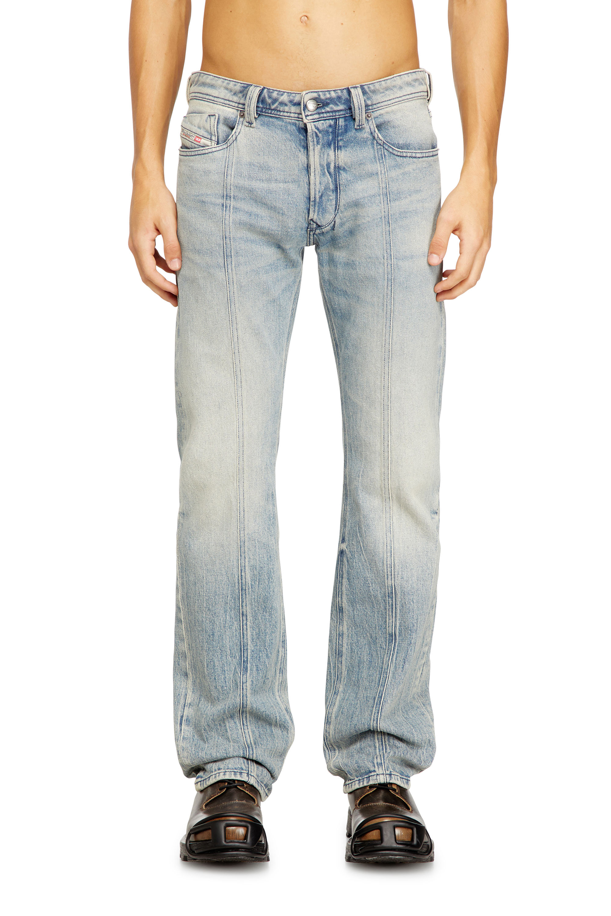 Diesel - Regular Jeans 1985 Larkee 09N55 Hombre, Azul Claro - 3