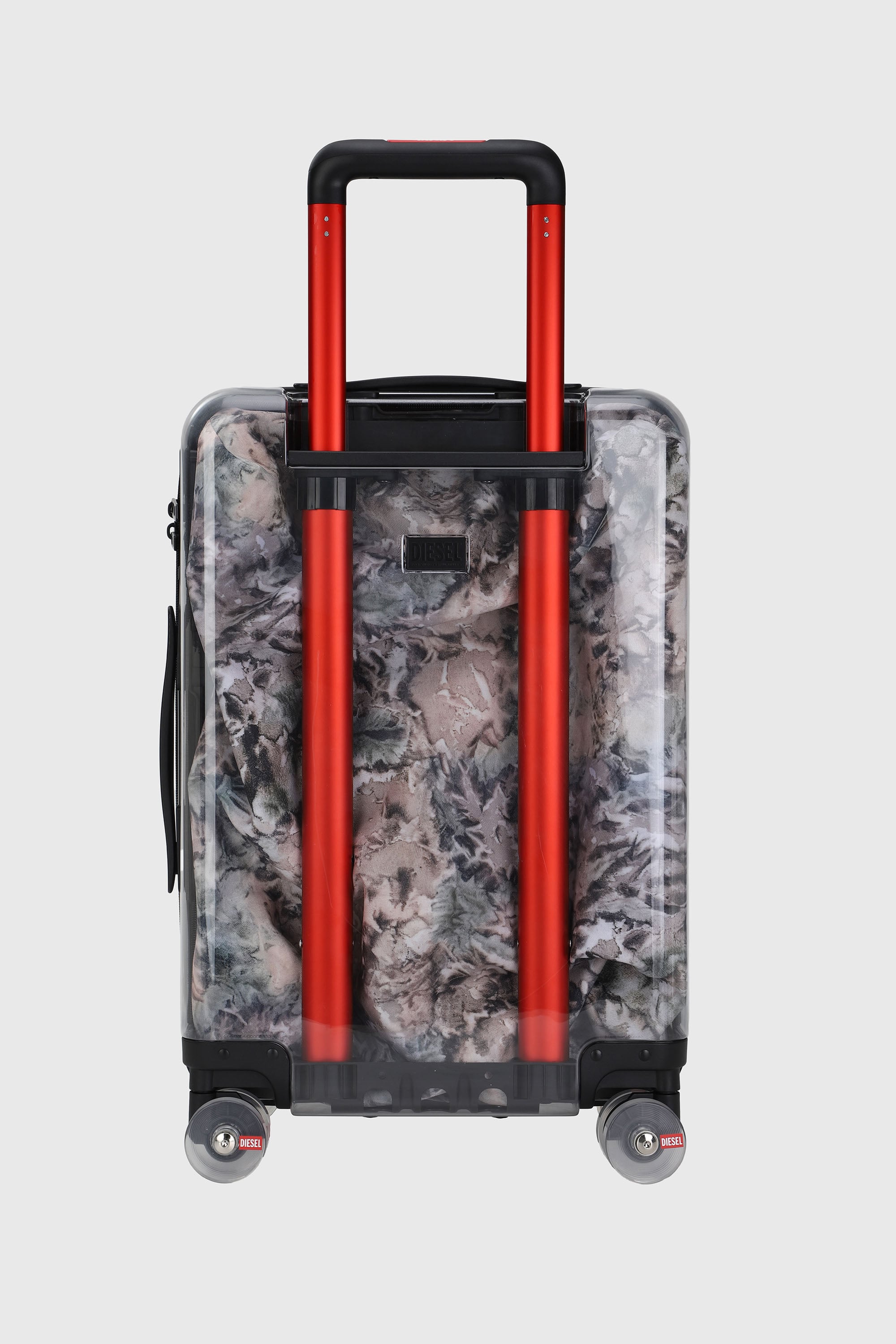 LU0036 HARD LUGGAGE - DSL009, Gris/Rosa