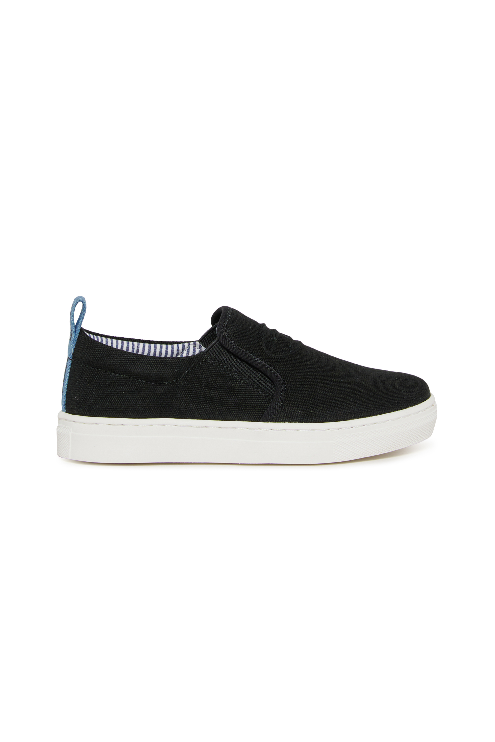 Diesel - S-SLIPGAB, S-SLIPGAB-Zapatillas slip-on de algod&oacute;n Unisex in Negro - 1